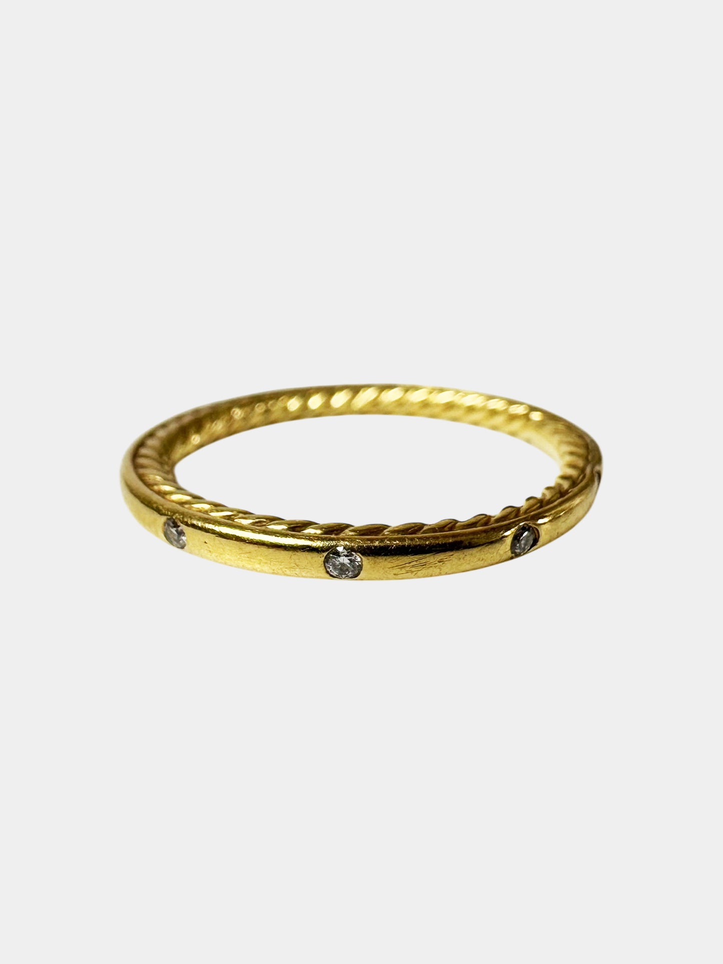 18K Gold Diamond Ring