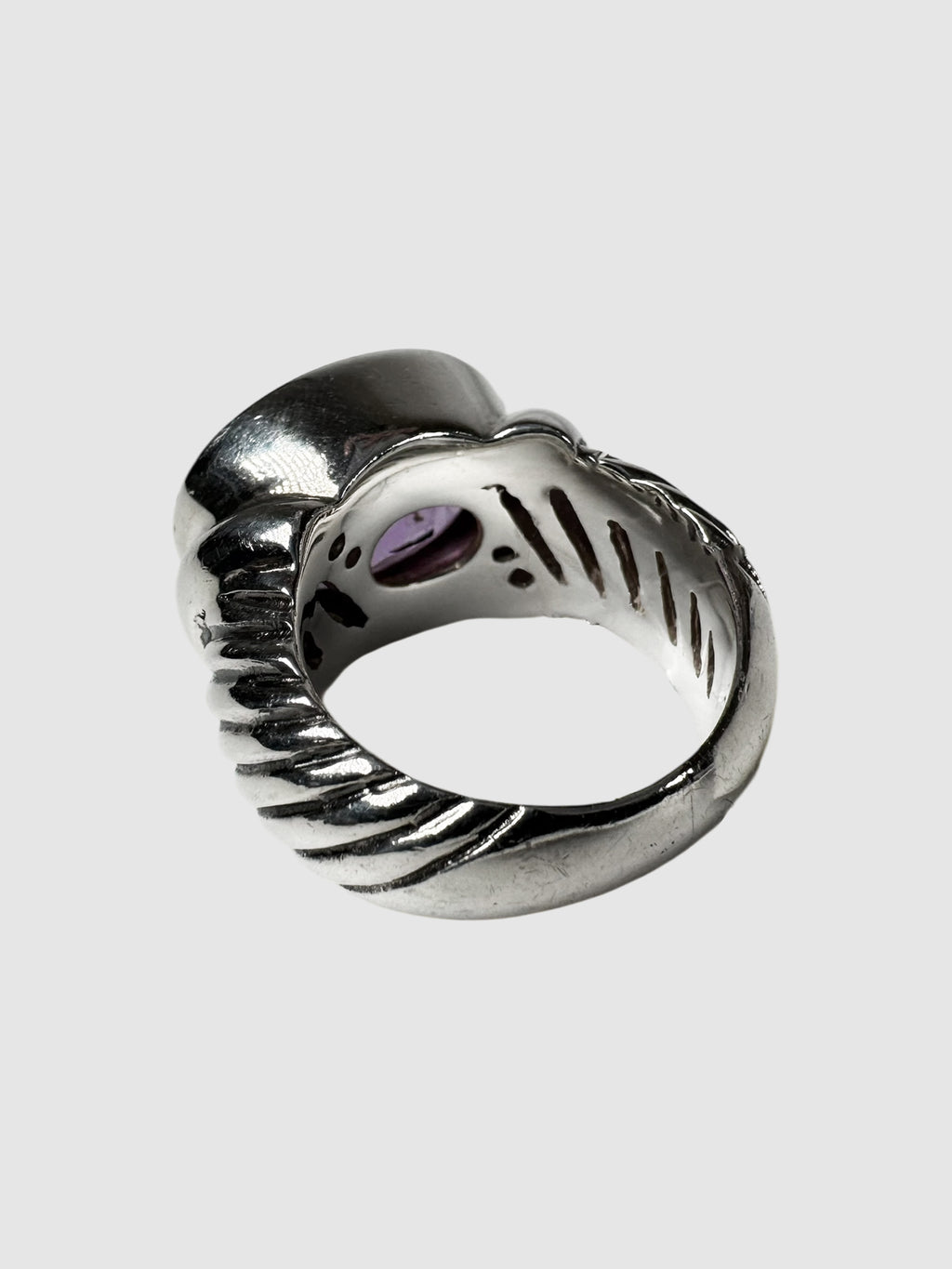 Oval Amethyst Ring