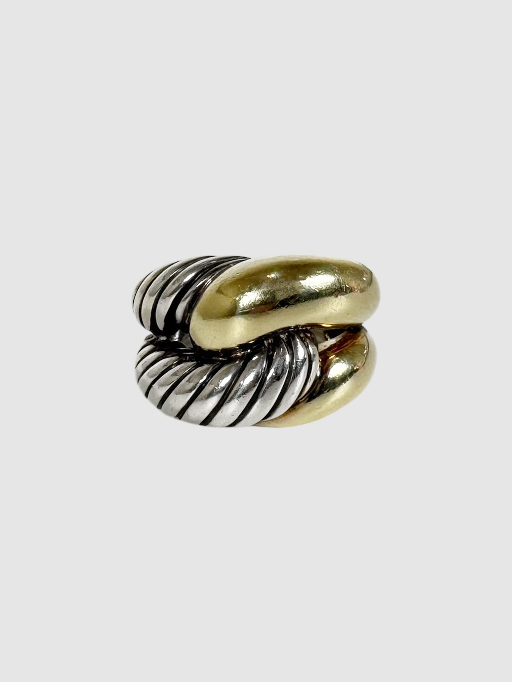 14K Silver Large Infinity Ring