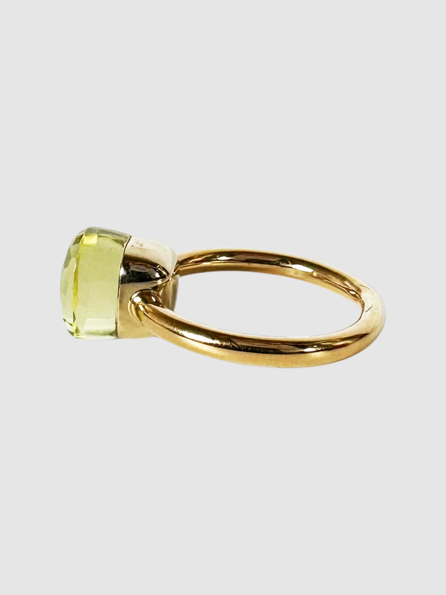 Nudo Petit 18K Peridot Ring