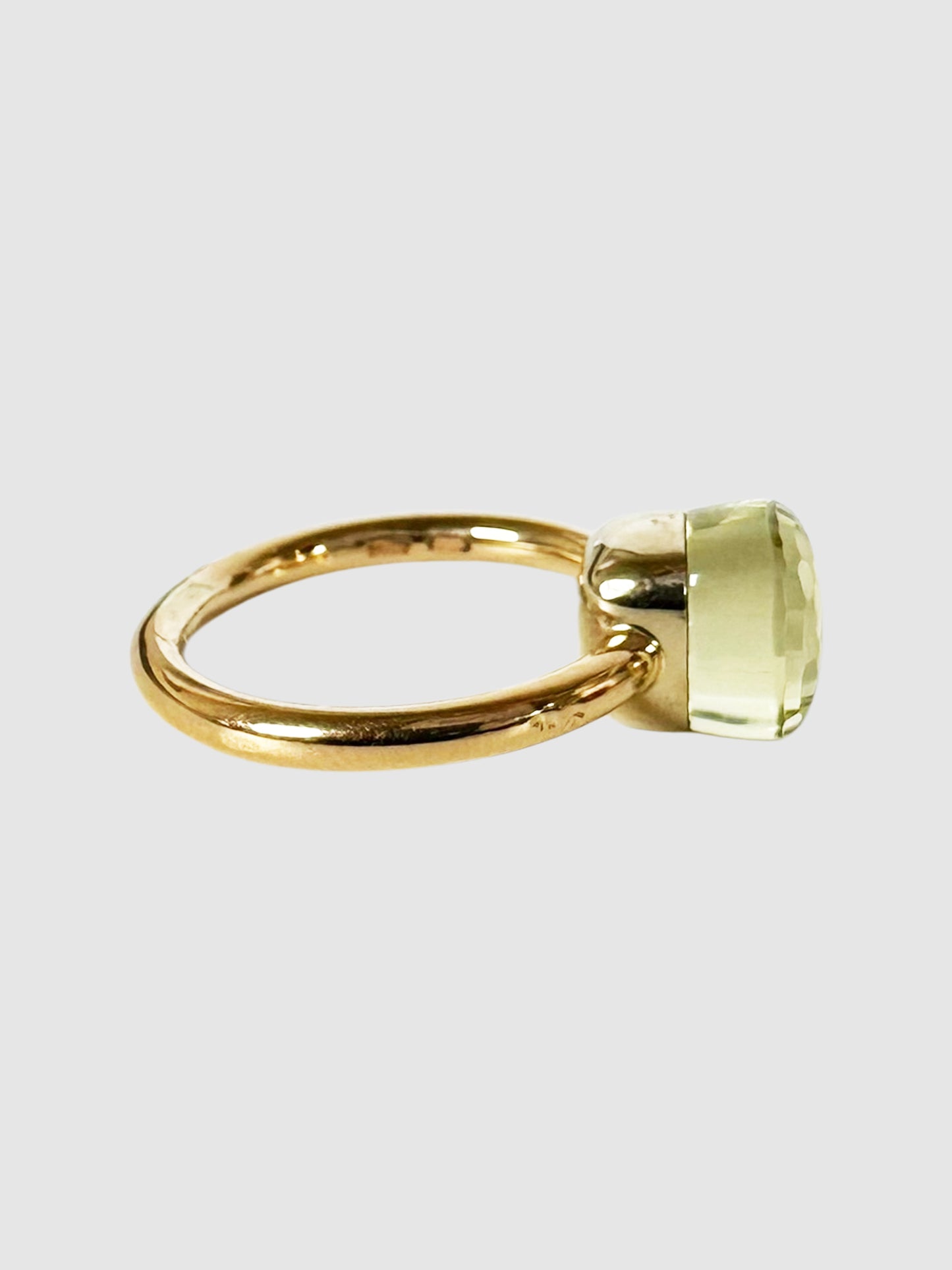 Nudo Petit 18K Peridot Ring