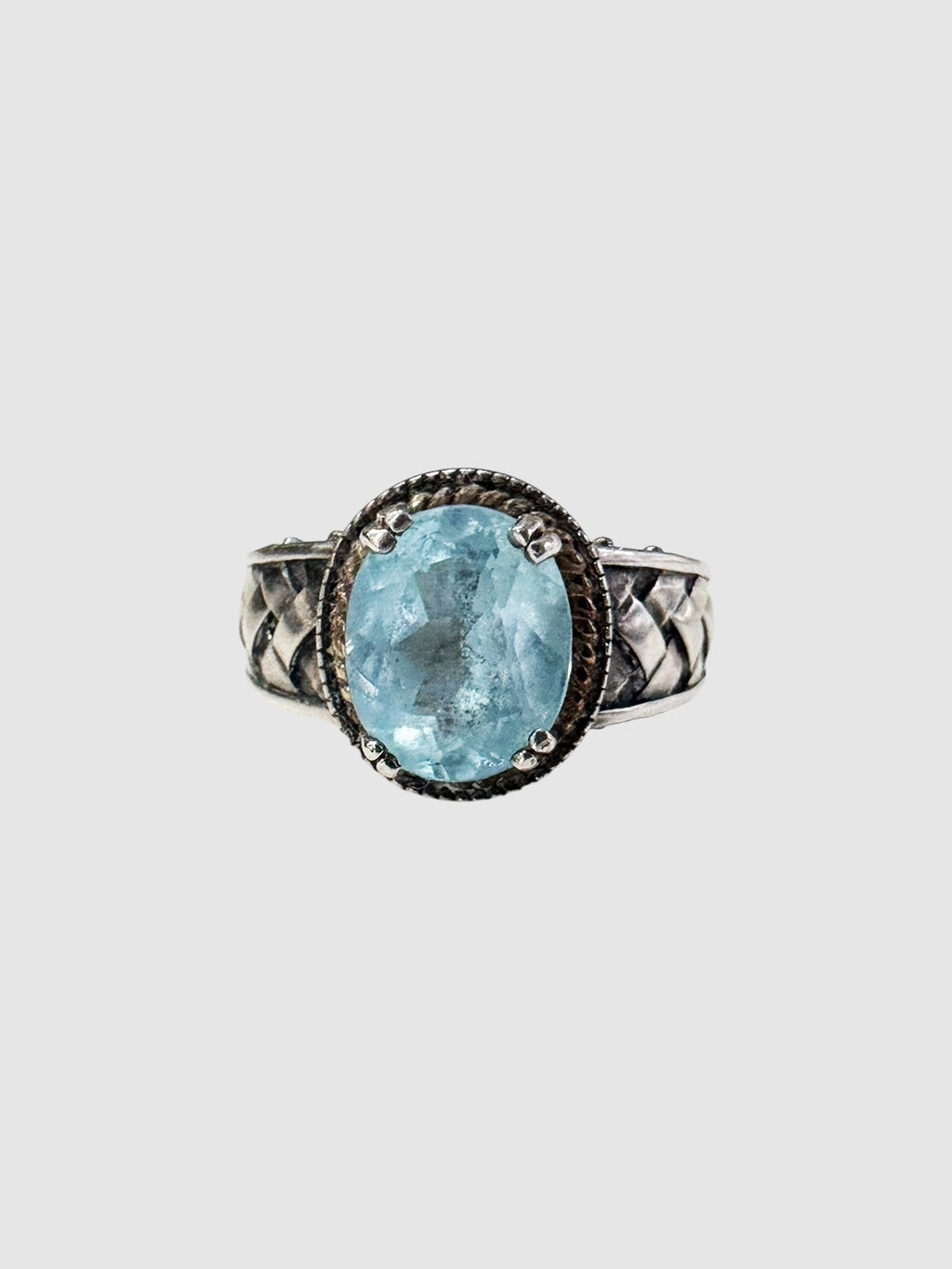 Topaz Oval Ring