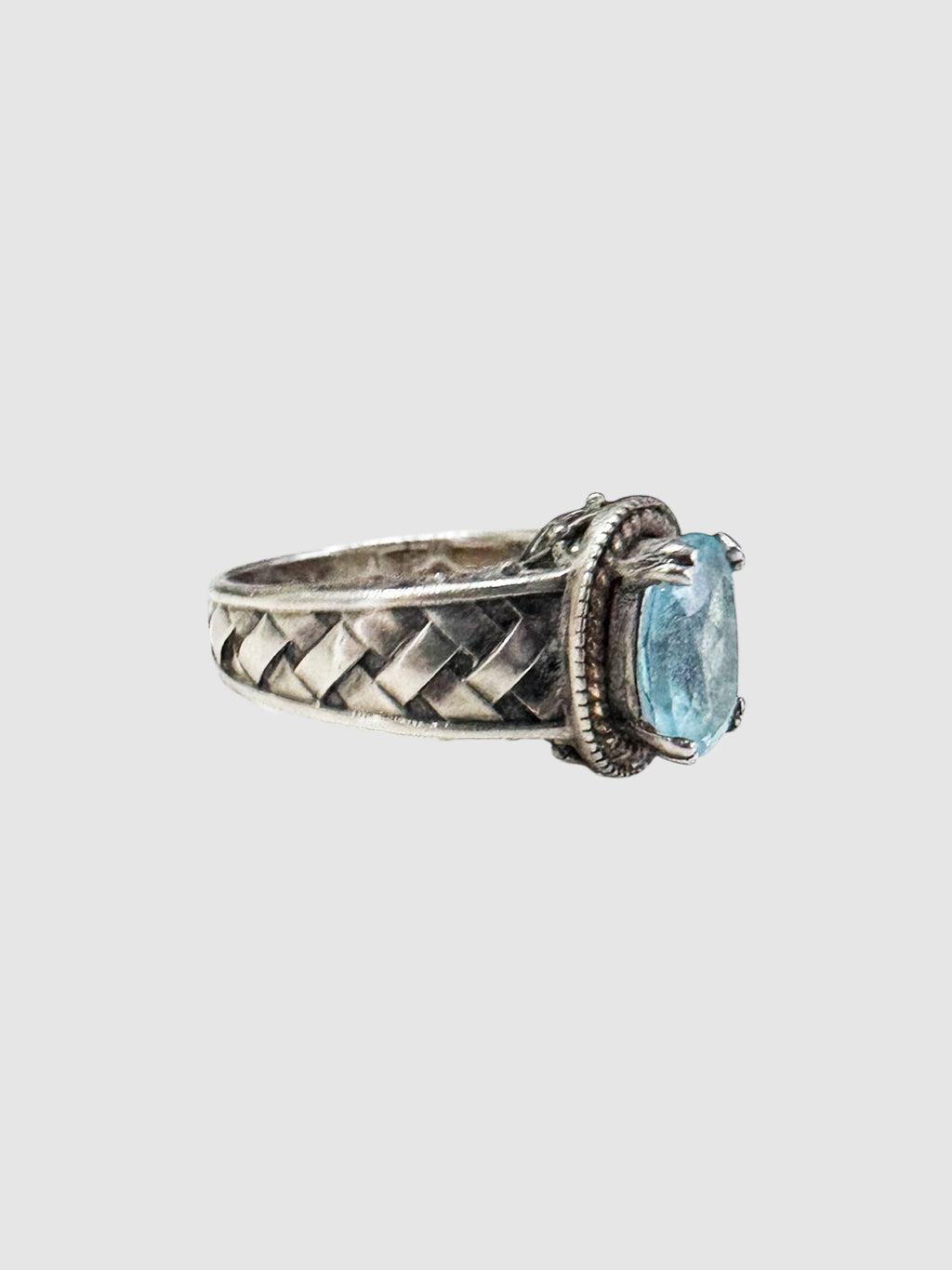 Topaz Oval Ring