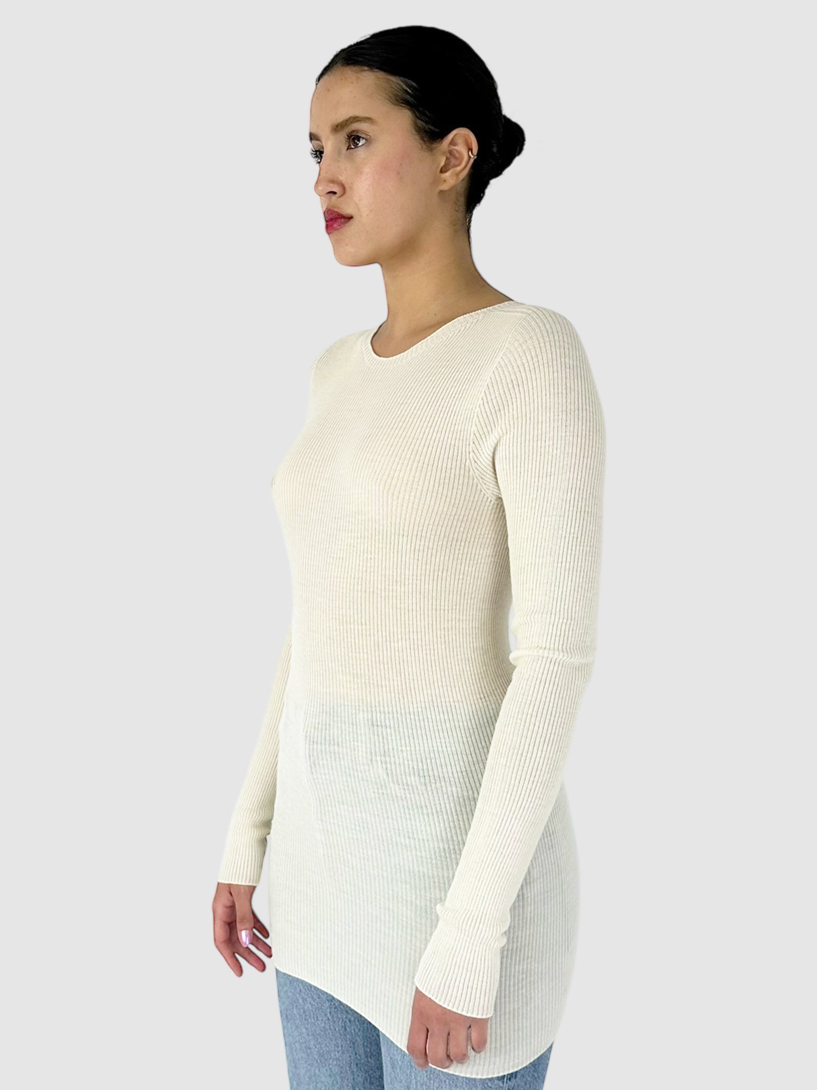 Ribbed Wool Top