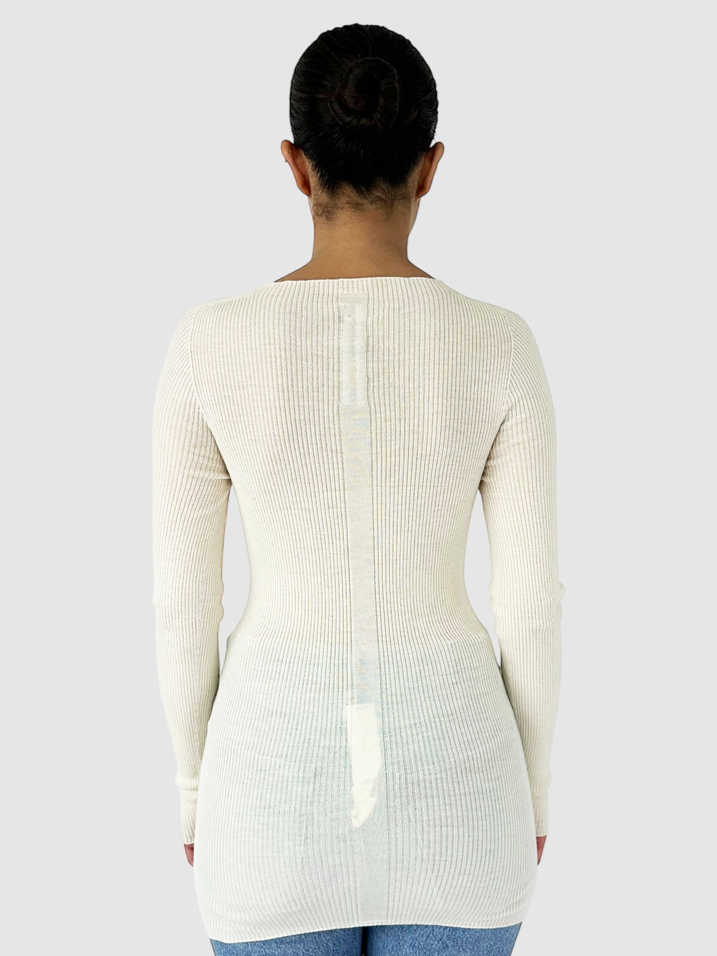 Ribbed Wool Top