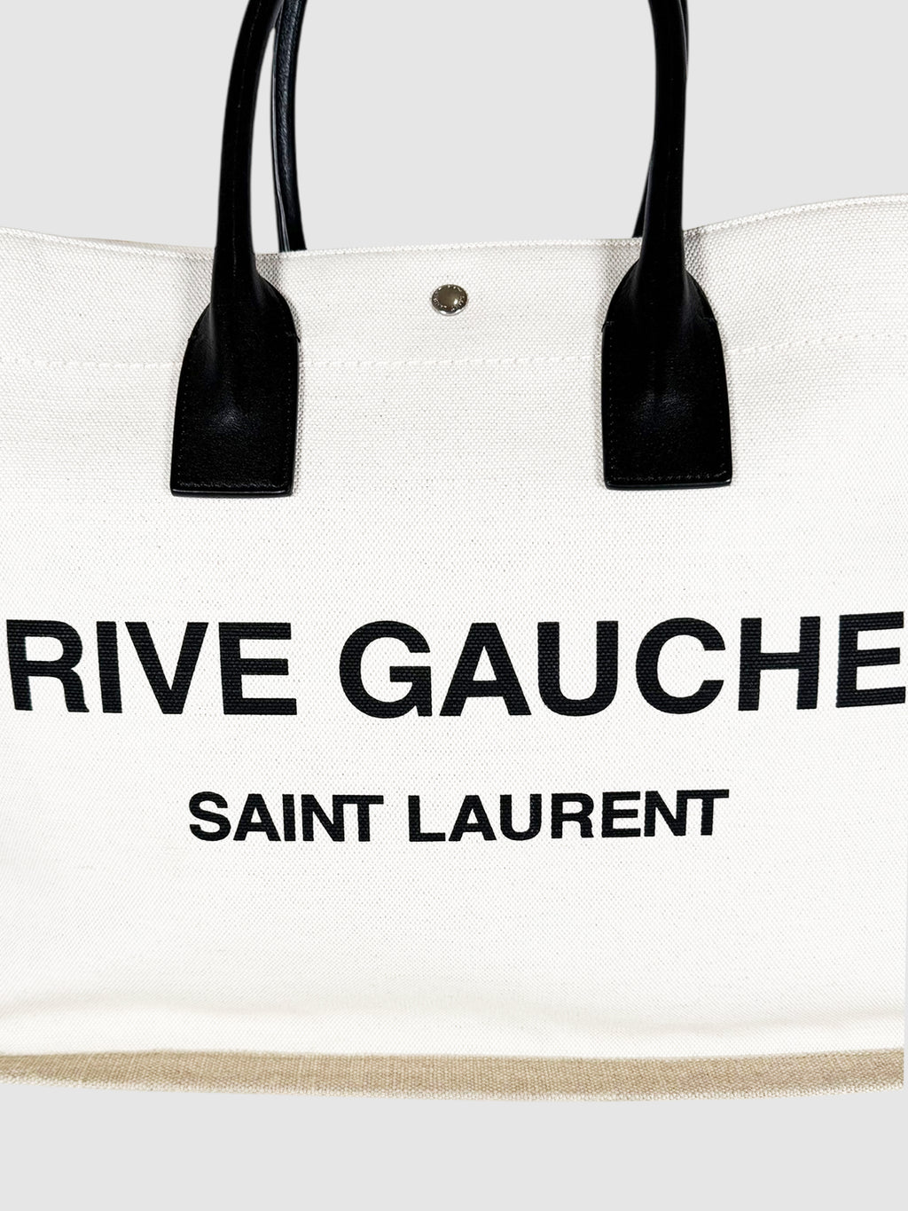Rive Gauche Canvas Tote Bag