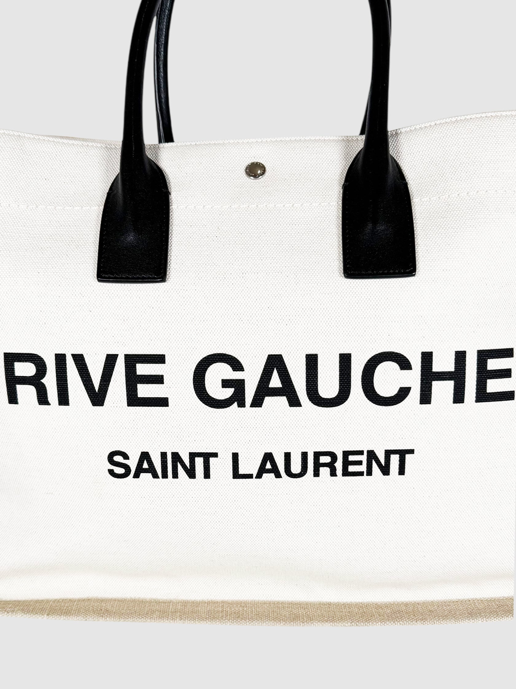 Rive Gauche Canvas Tote Bag
