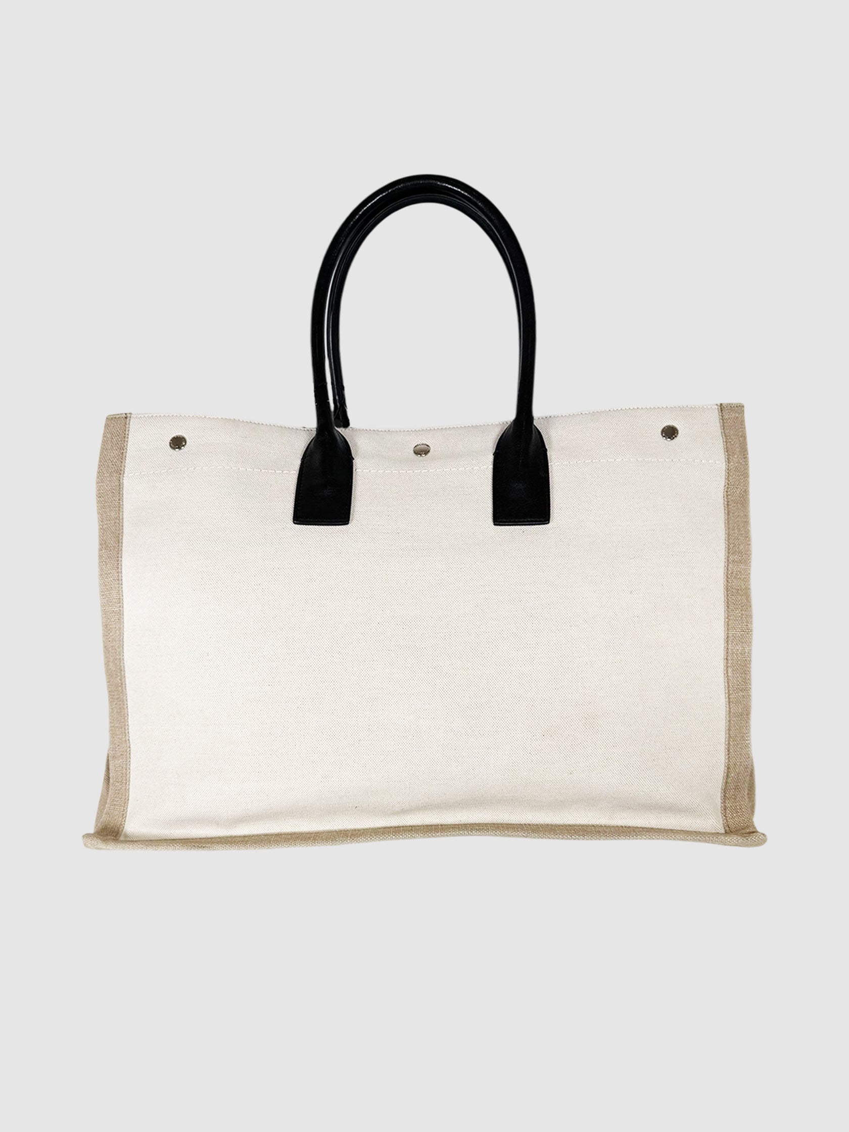 Rive Gauche Canvas Tote Bag