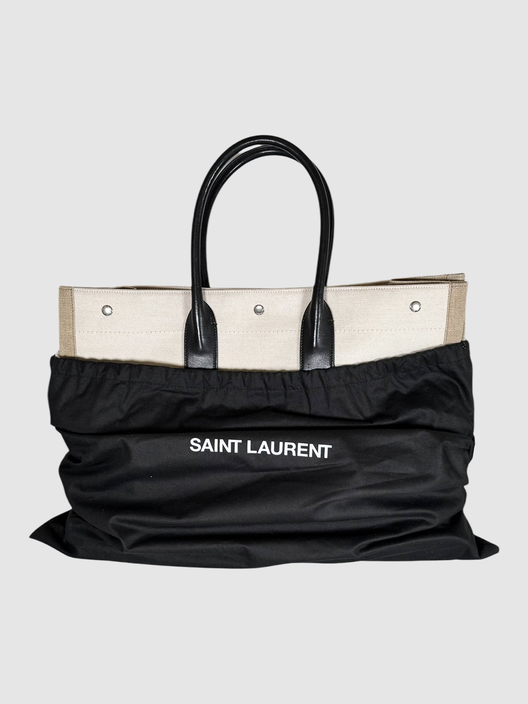 Rive Gauche Canvas Tote Bag