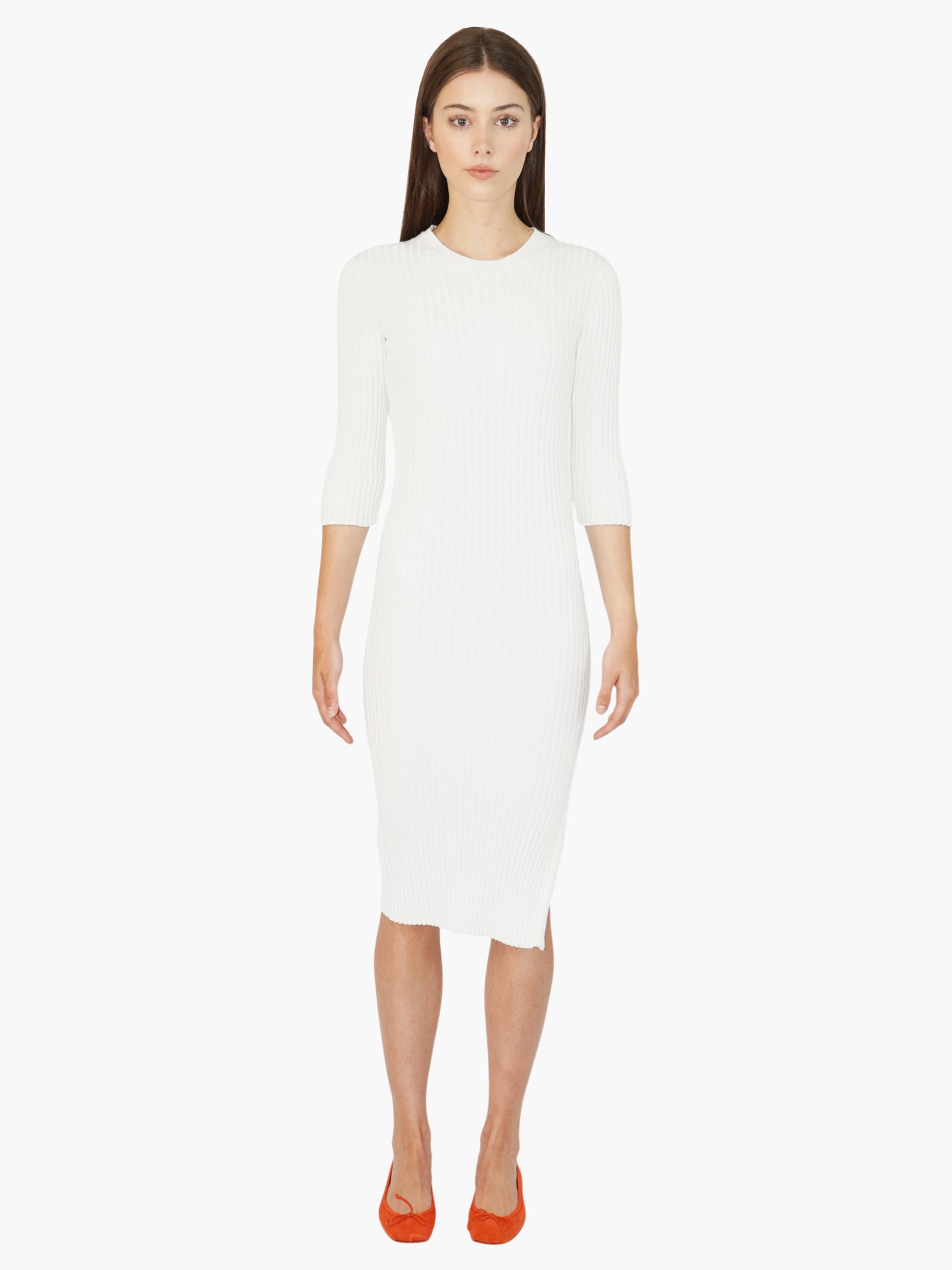 Ribbed Knit Dress