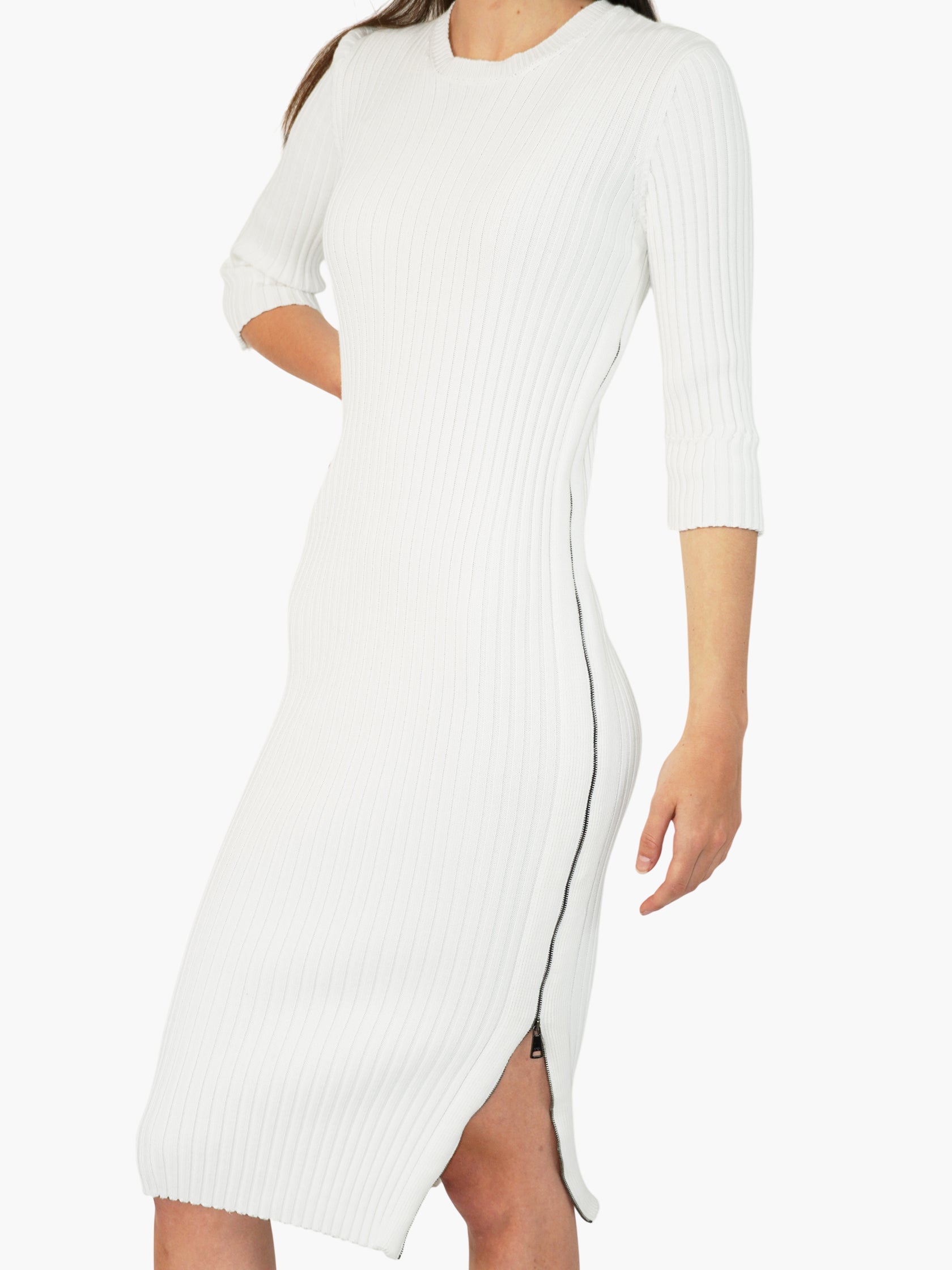 Ribbed Knit Dress