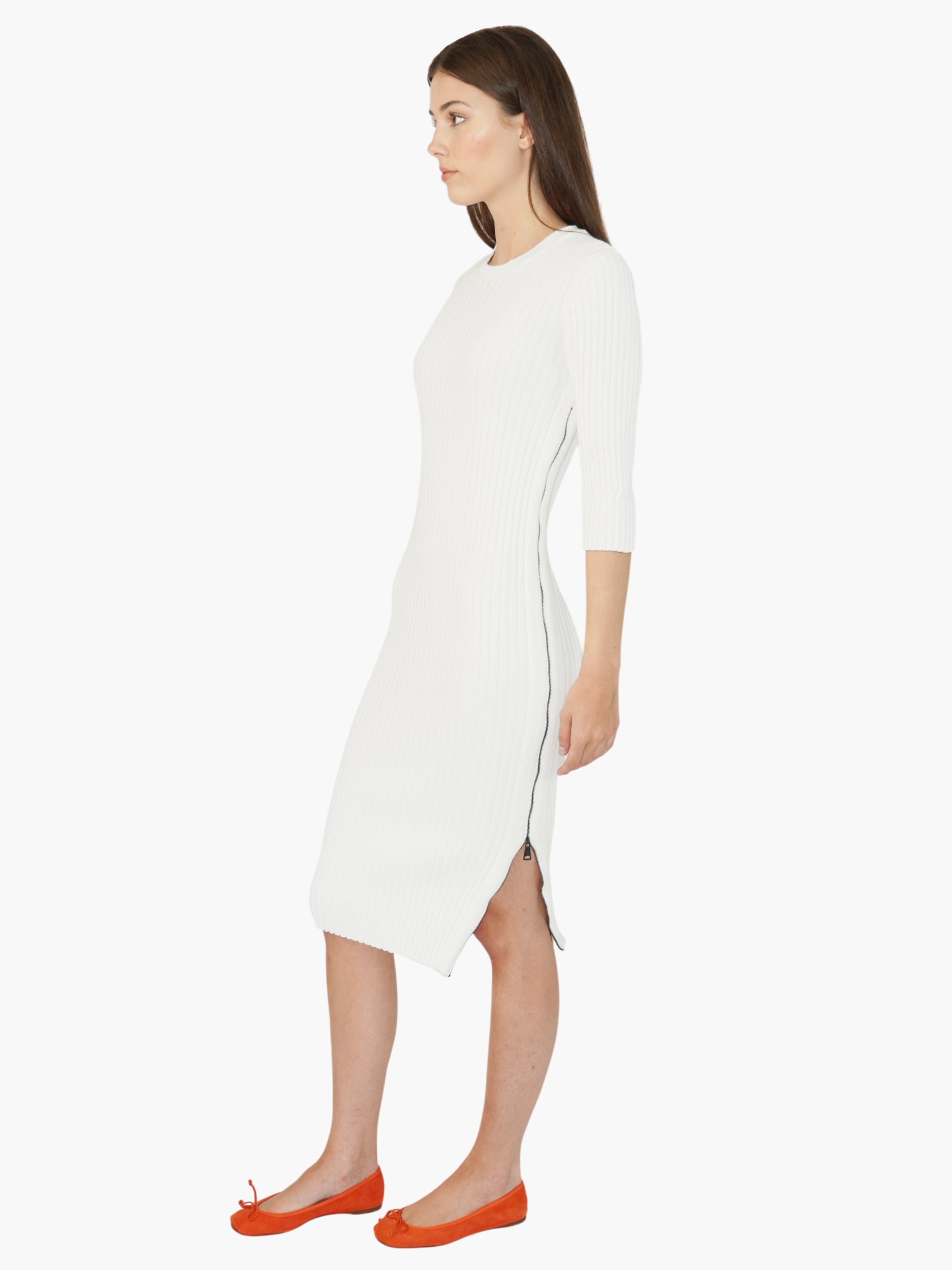 Ribbed Knit Dress