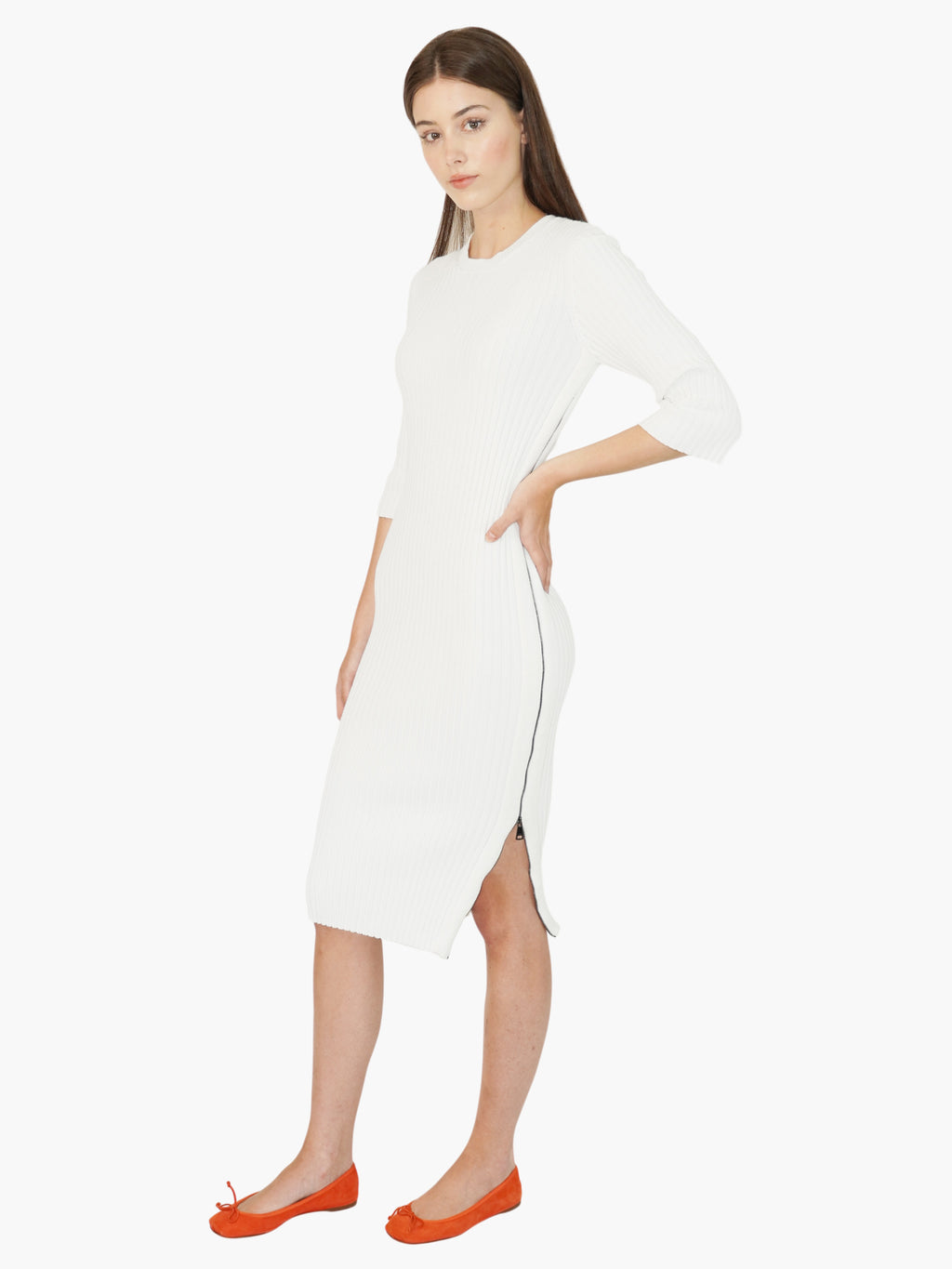 Ribbed Knit Dress