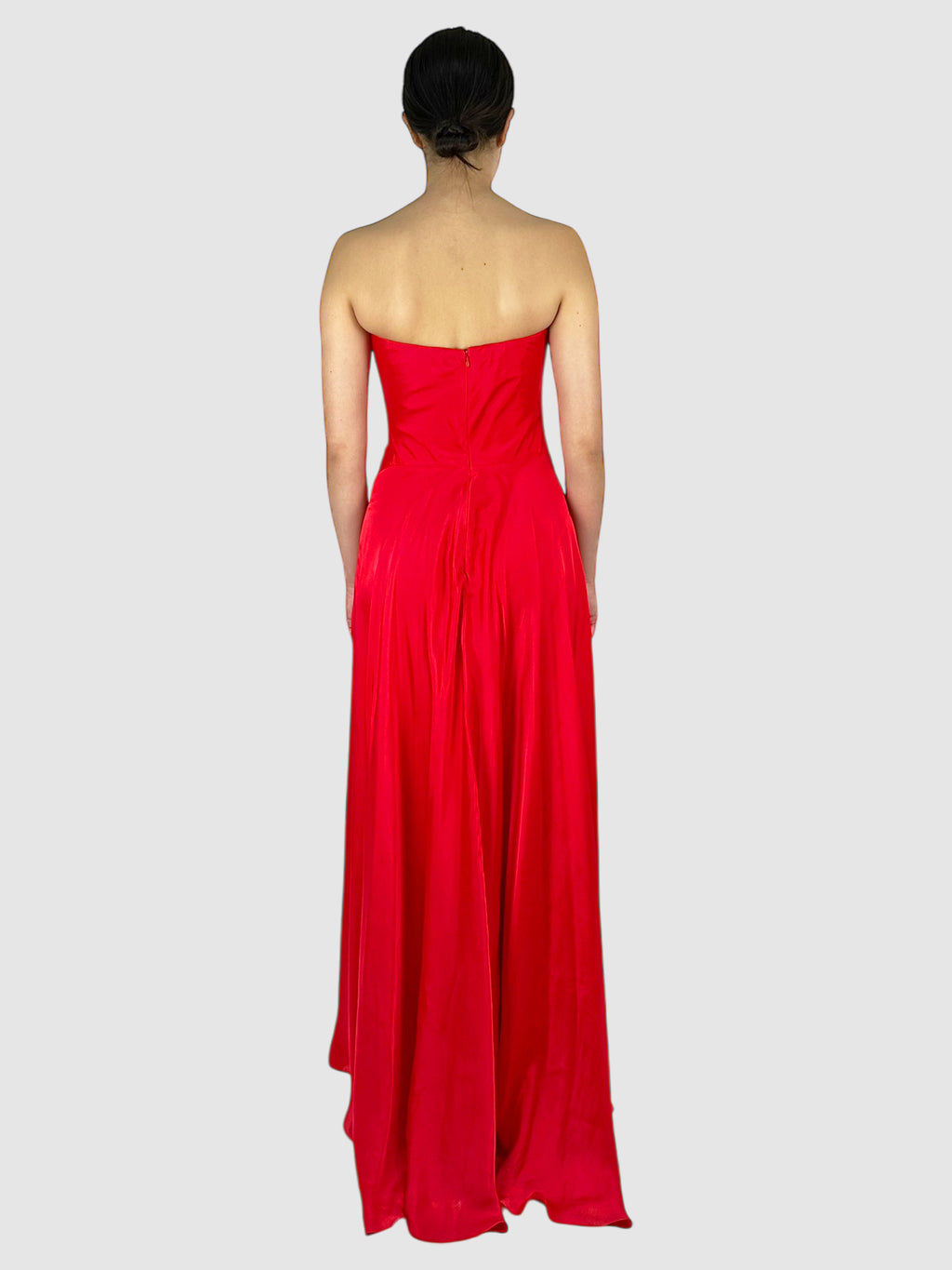 Ruched Maxi Dress - Size 8