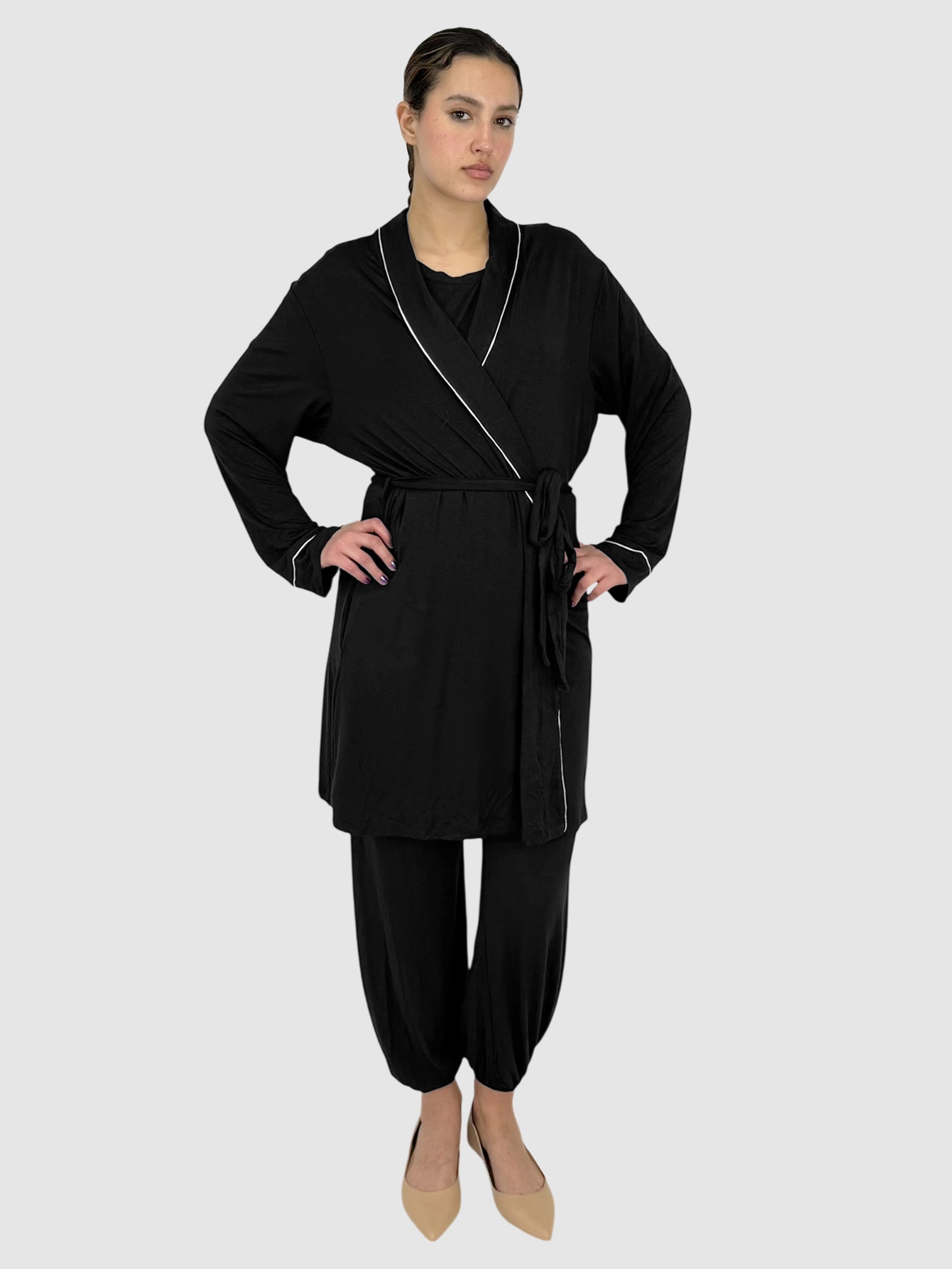 Midi Belted Robe