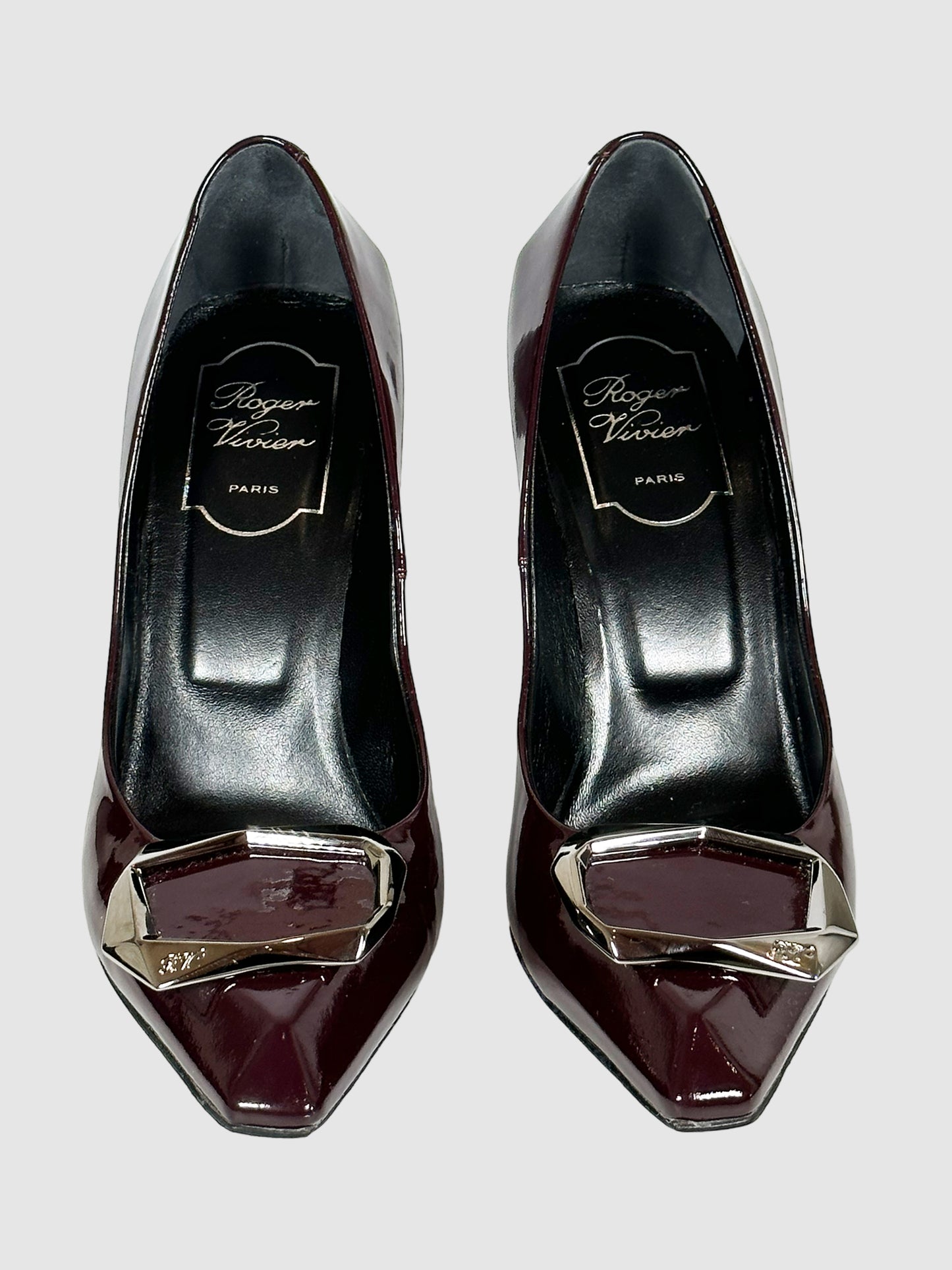 Patent Leather Pumps - Size 38