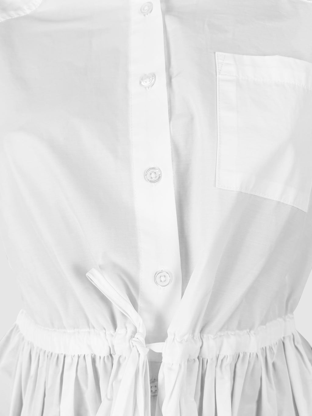 Cinched Button-Up top