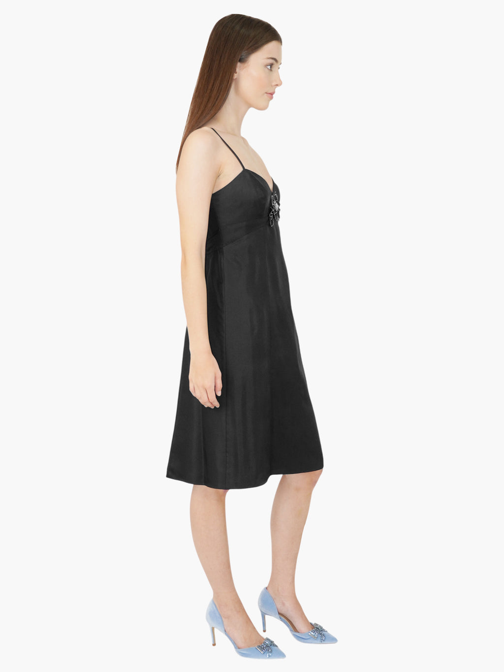 Silk Embellished Dress