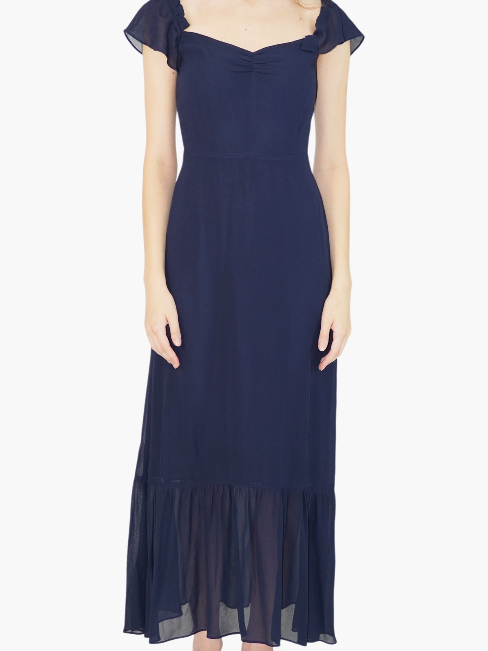 Ruched Hem Dress