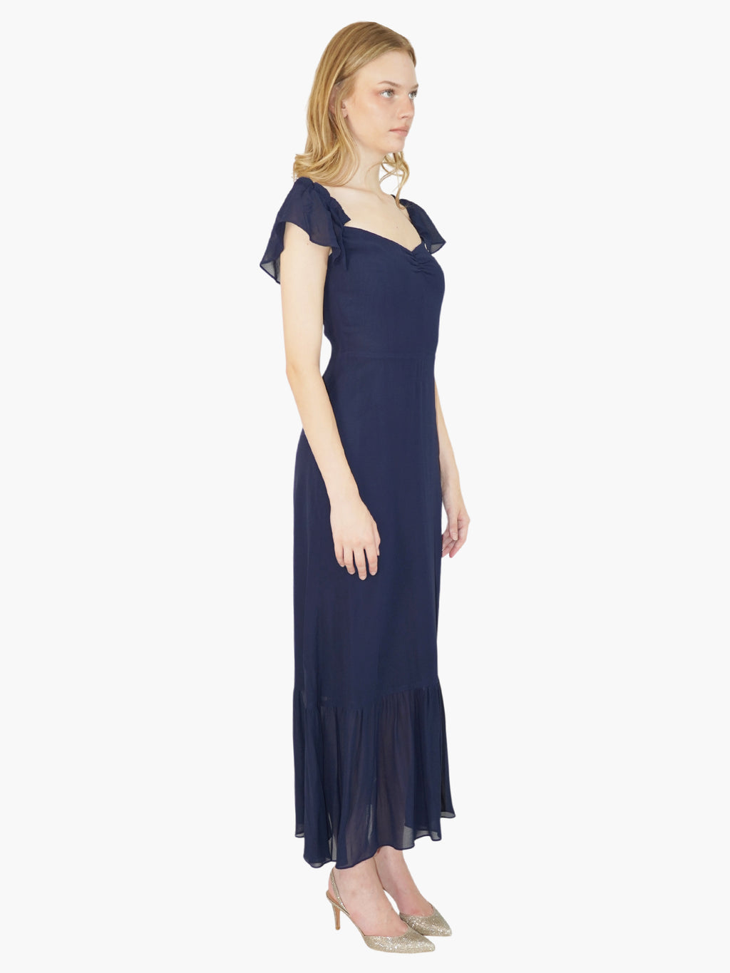 Ruched Hem Dress