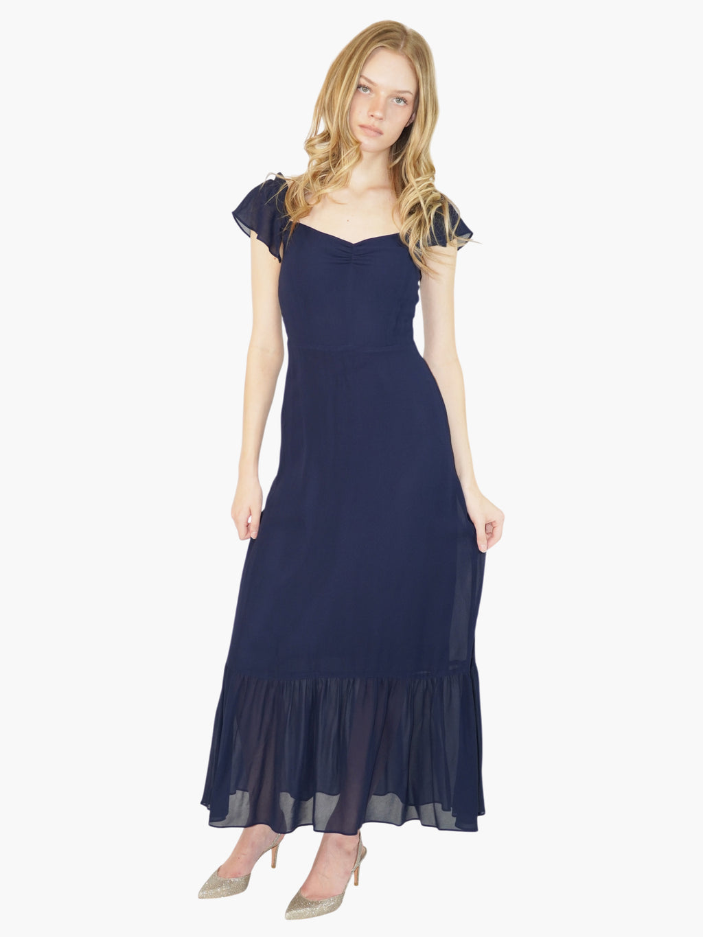 Ruched Hem Dress