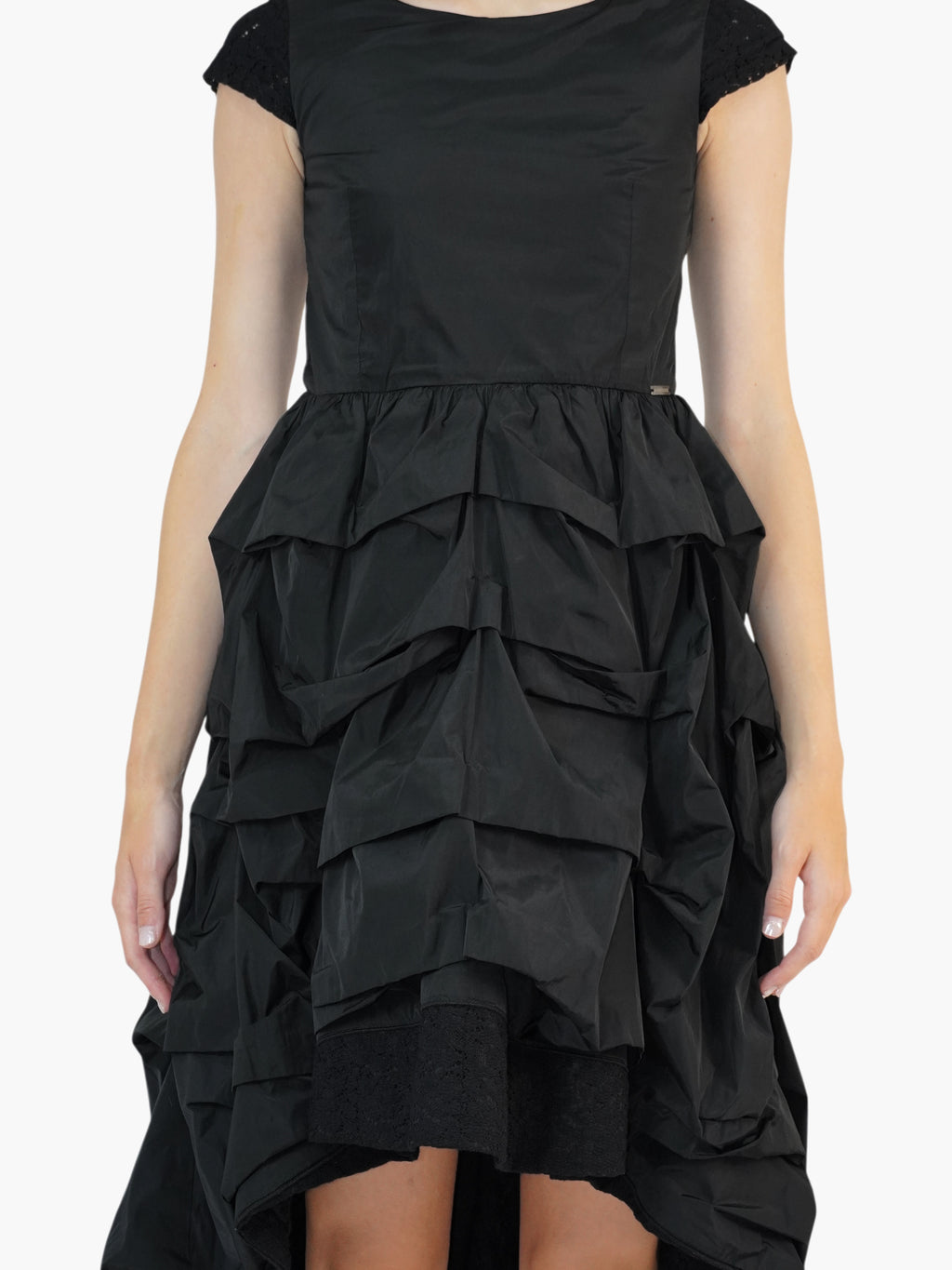 Tiered High-Low Dress