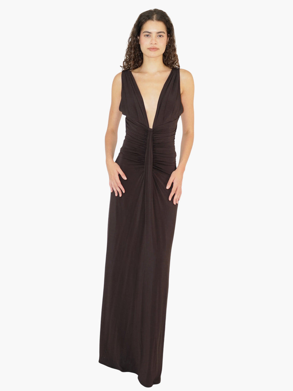 Ruched Maxi Dress