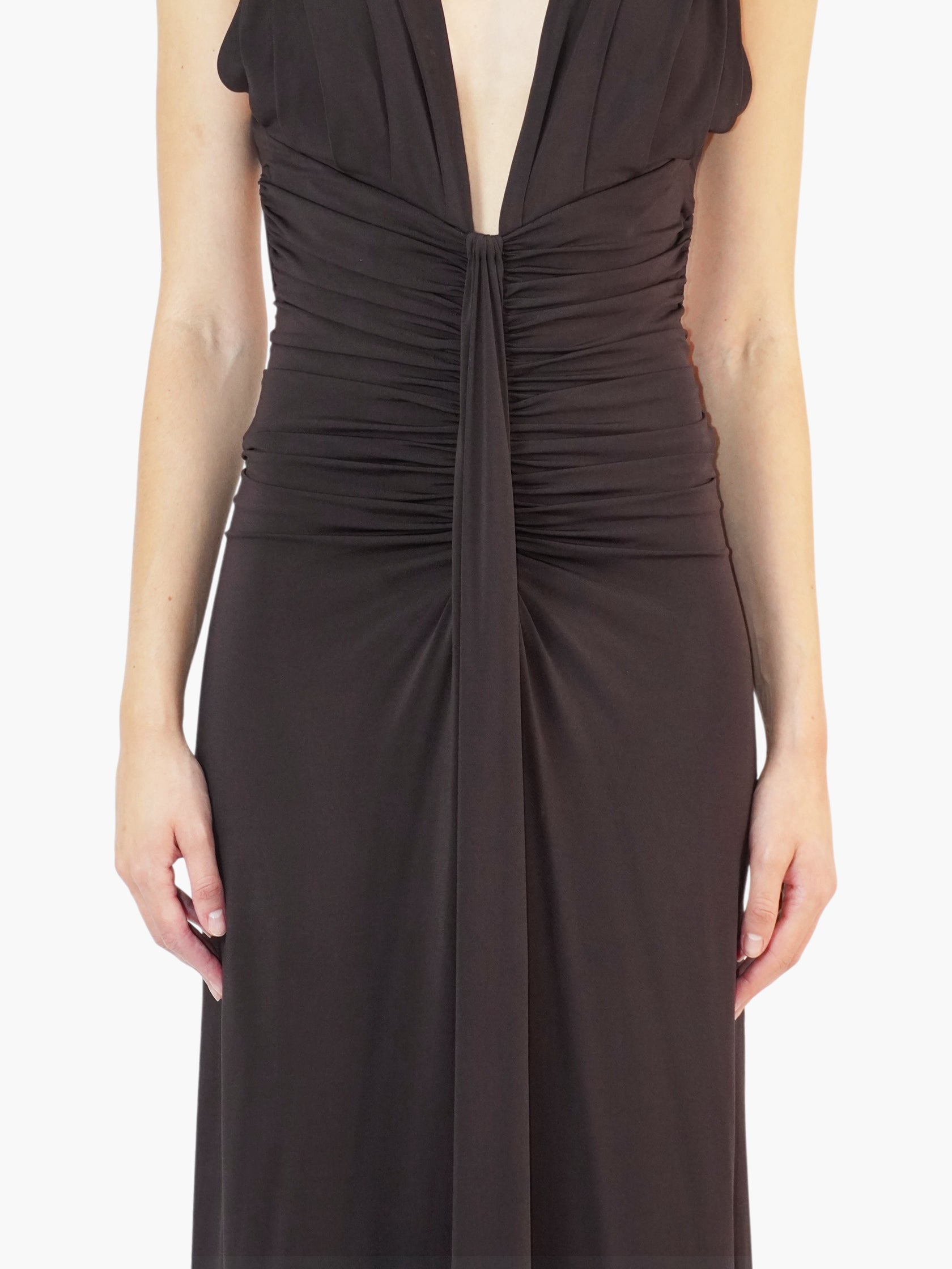 Ruched Maxi Dress
