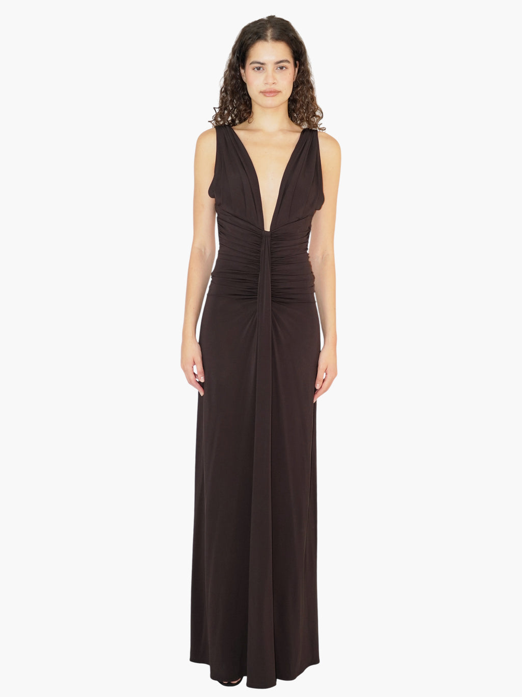 Ruched Maxi Dress