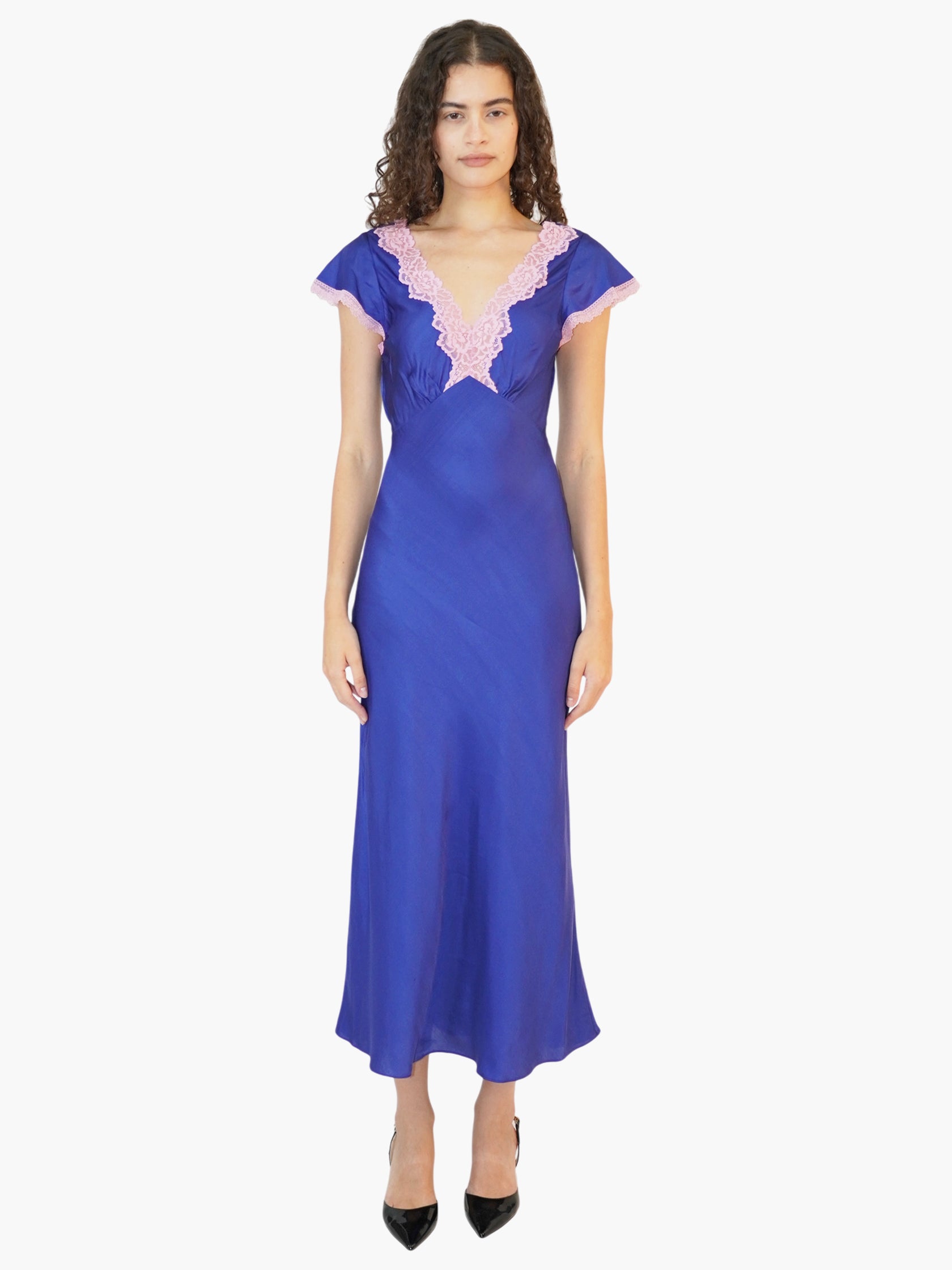 Lace Trim Pienza Dress