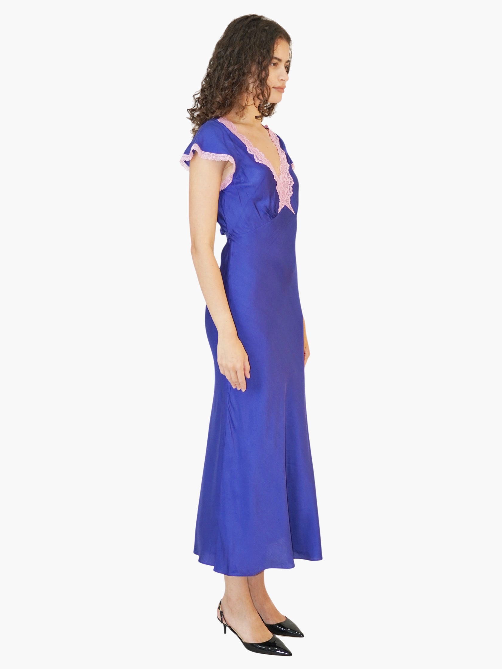 Lace Trim Pienza Dress