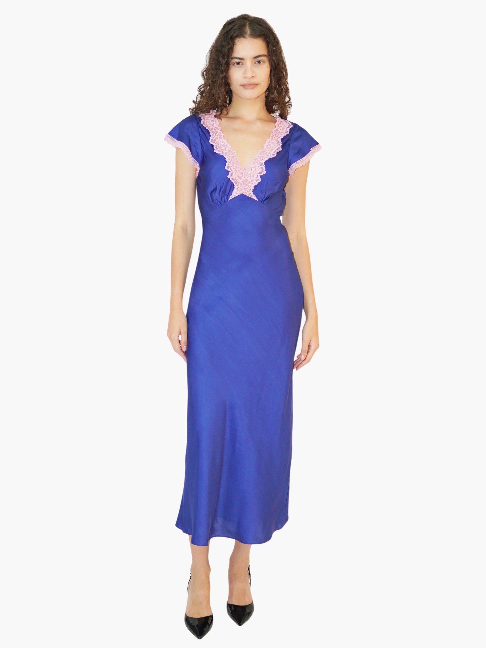 Lace Trim Pienza Dress