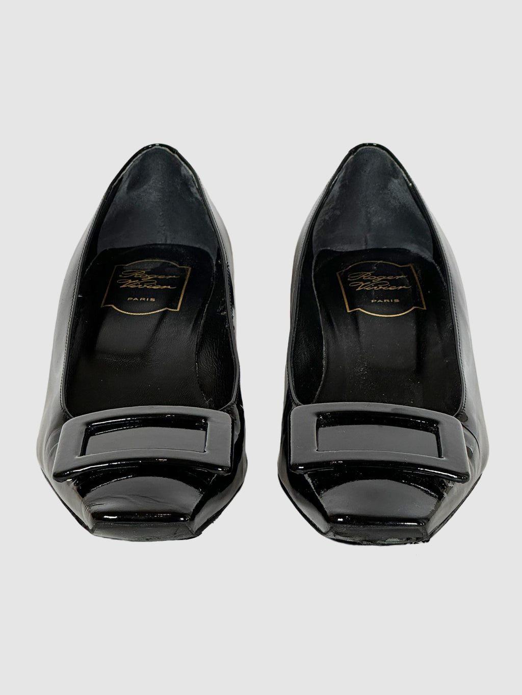 Roger Vivier Patent Leather Pumps - Size 9