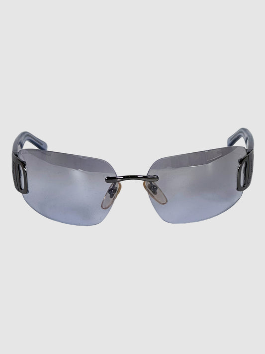 Salvatore Ferragamo Shield Sunglasses