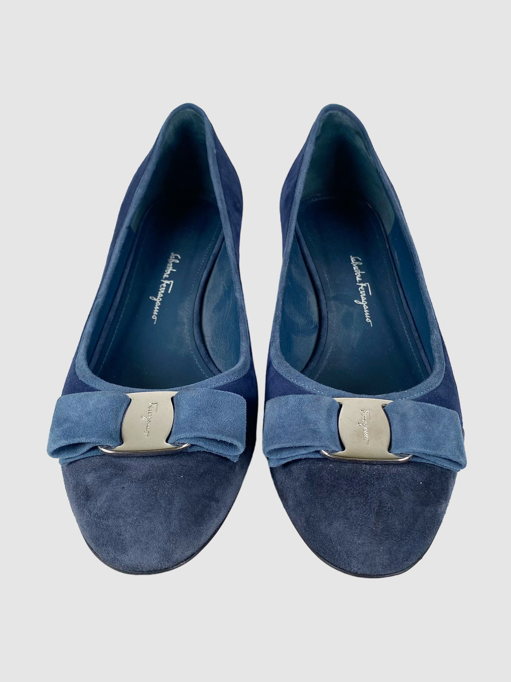 Salvatore Ferragamo Suede Pumps - Size 7.5