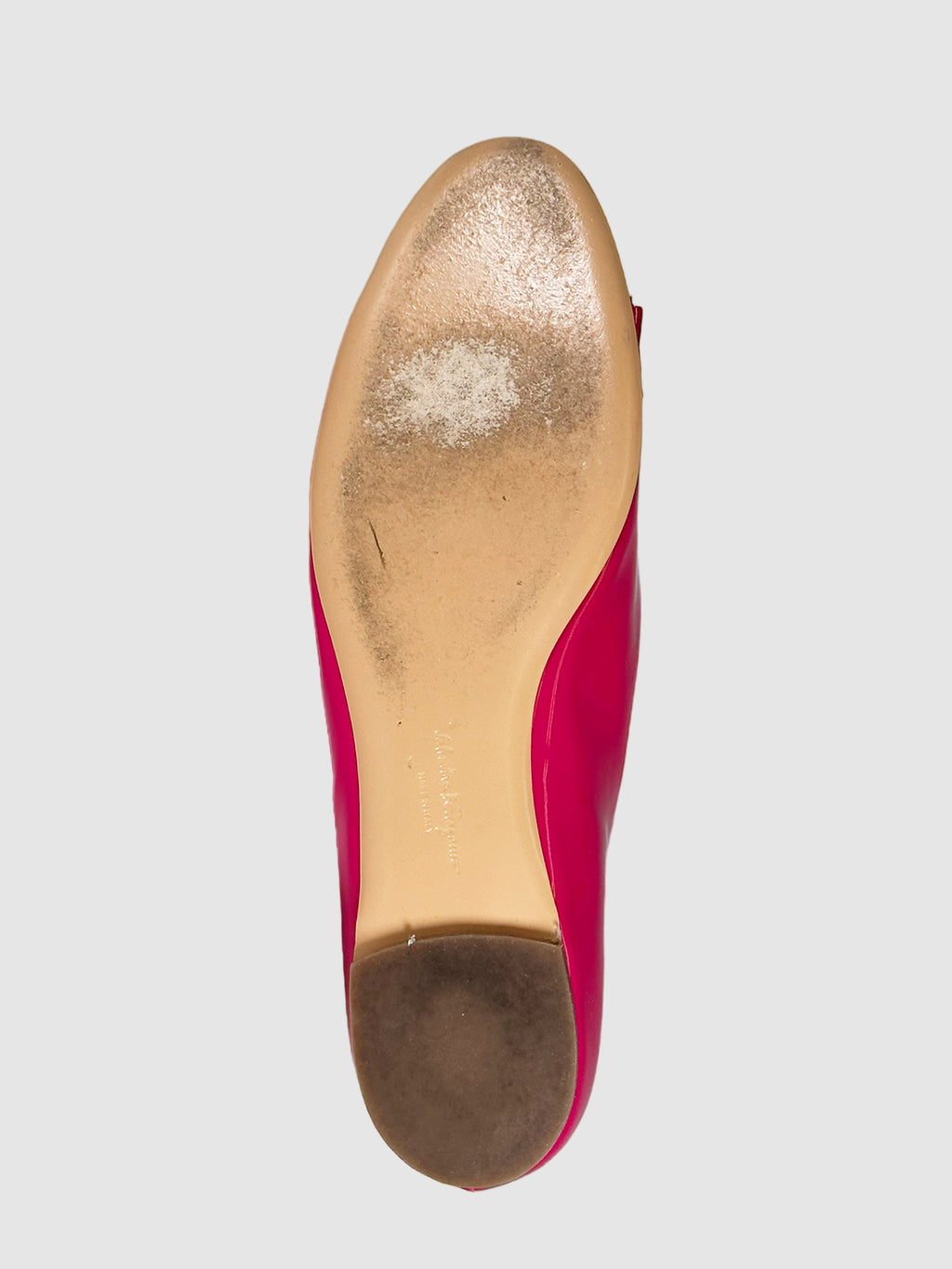 Salvatore Ferragamo Patent Leather Ballet Flats - Size 9