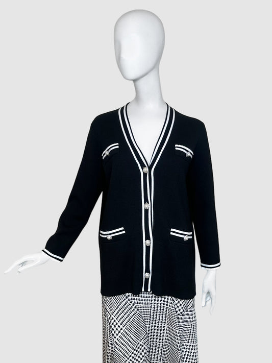 Maje V-Neck Button Down Cardigan - Size 2