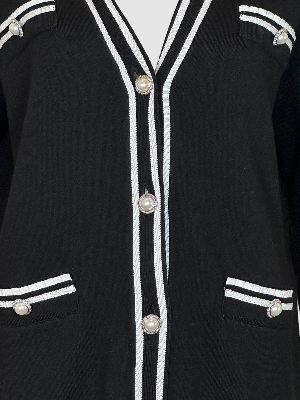 Maje V-Neck Button Down Cardigan - Size 2