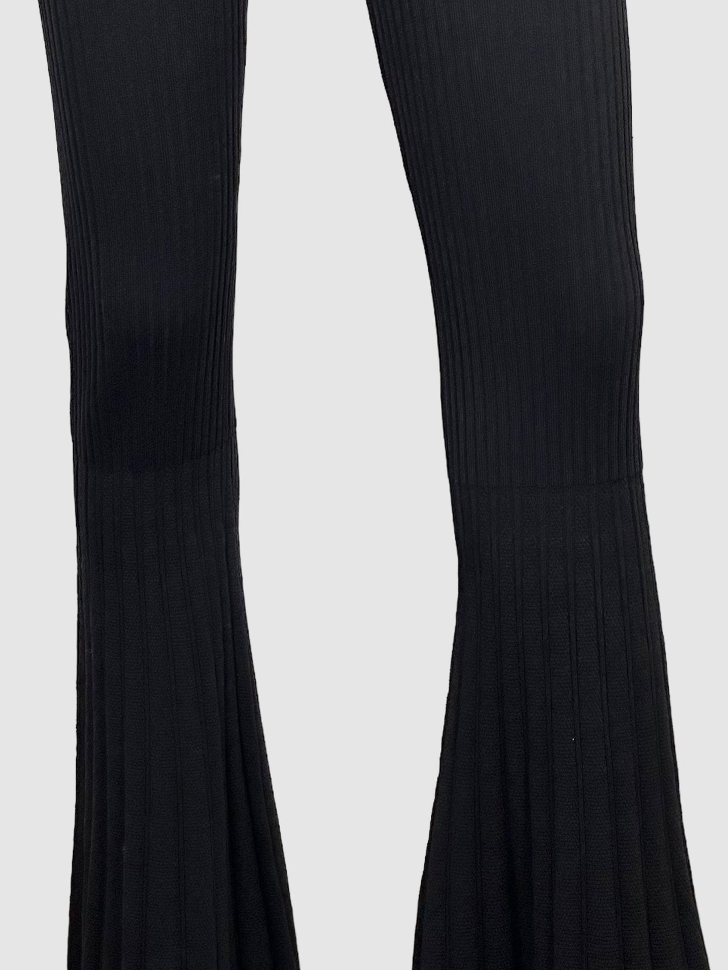 Sandro Ribbed Knit Pants - Size 38