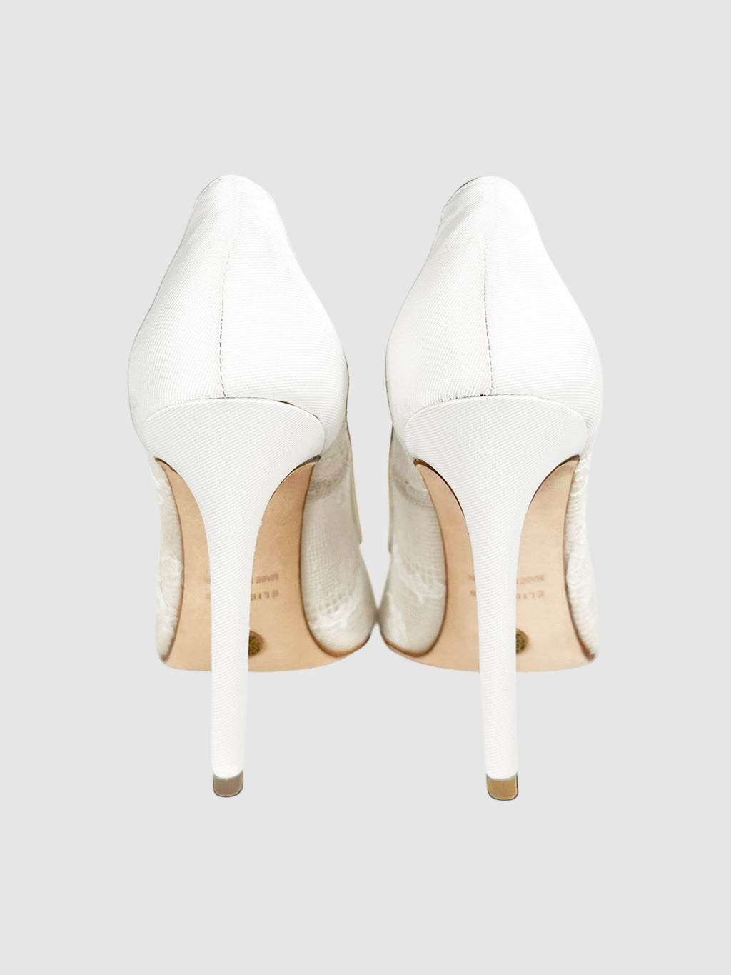 Lace Pointed Toe Pumps