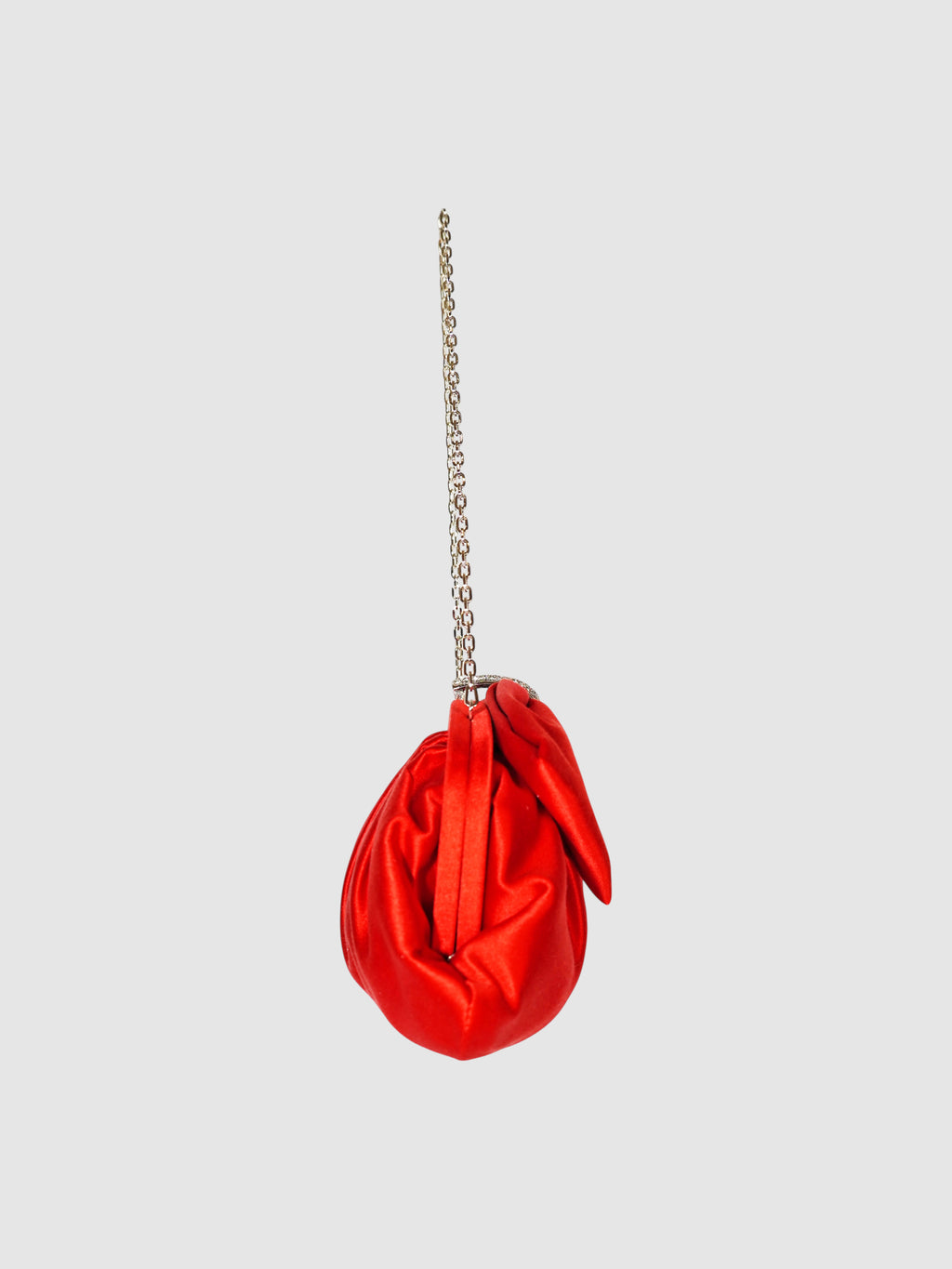 Satin Bow Clutch
