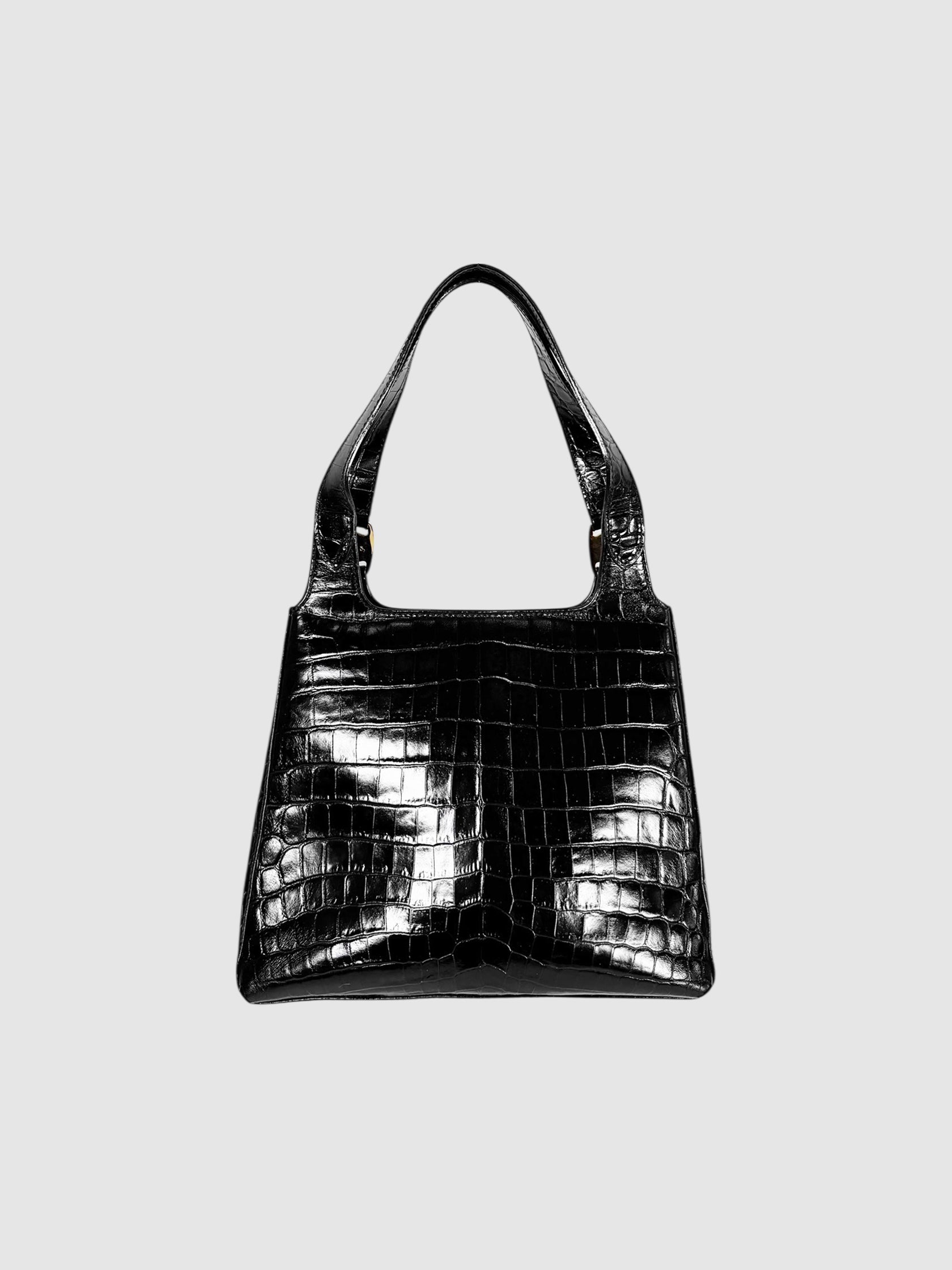 Croc-Embossed Bag