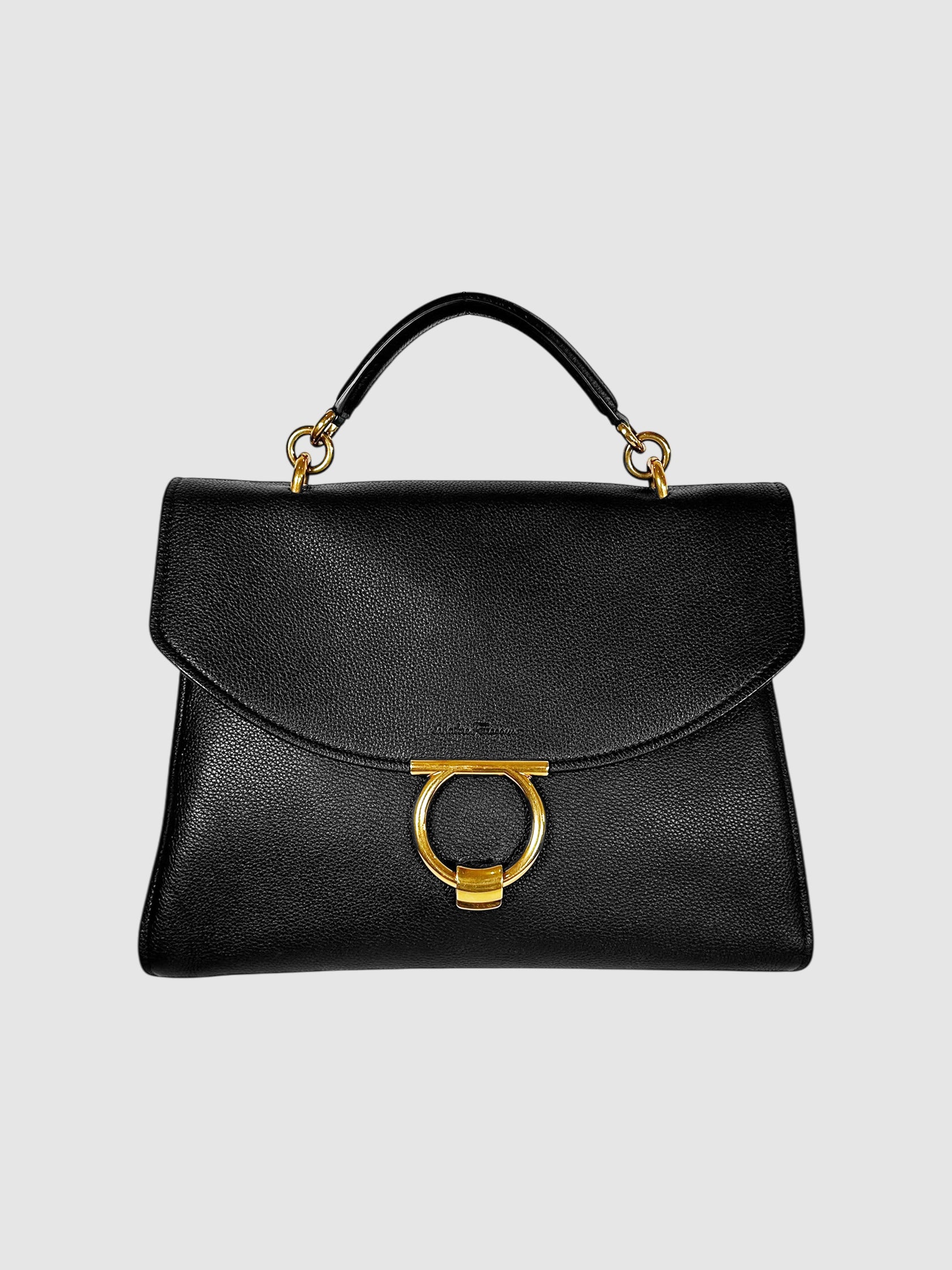 Gancini Top Handle Bag