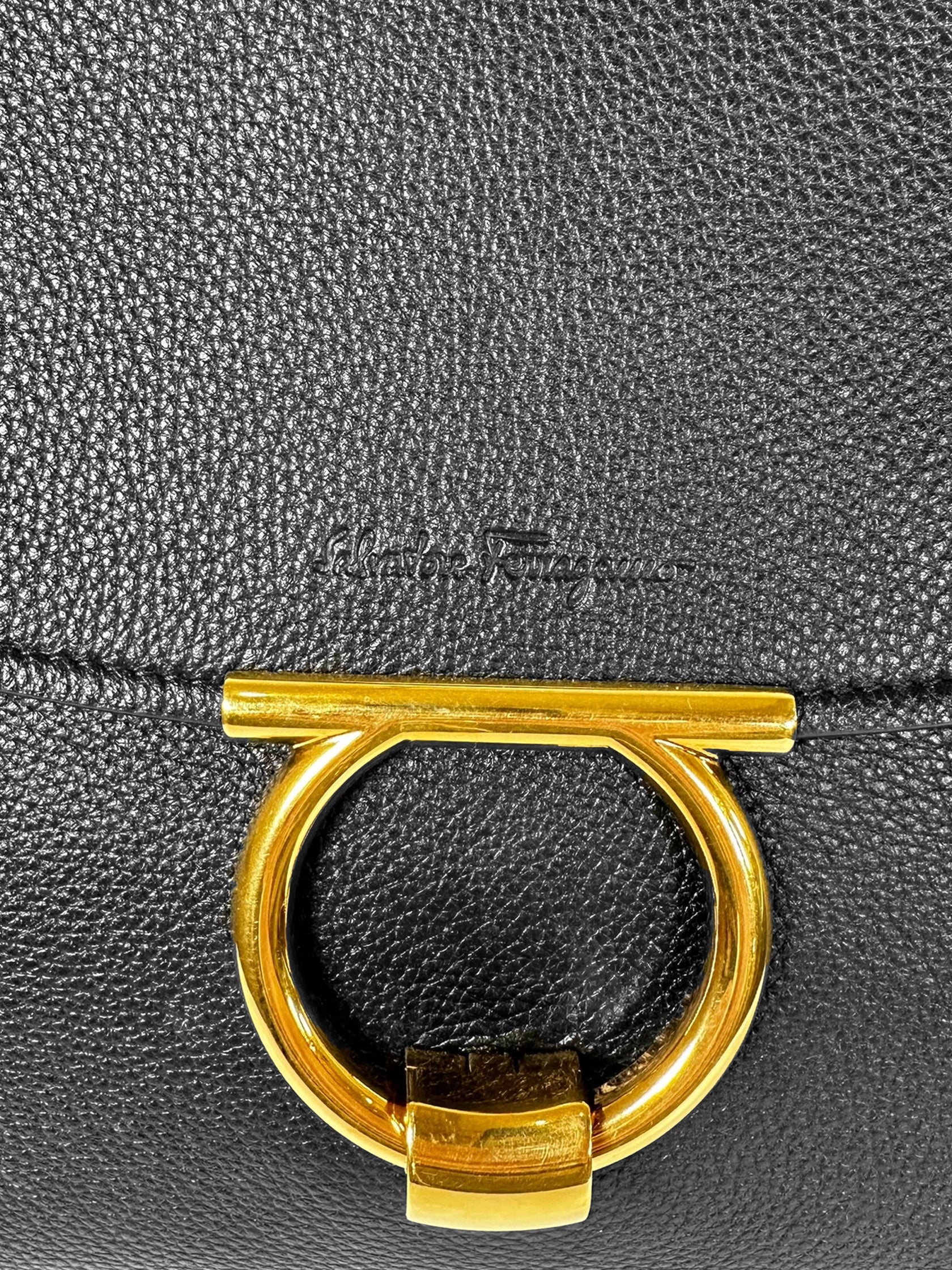 Gancini Top Handle Bag