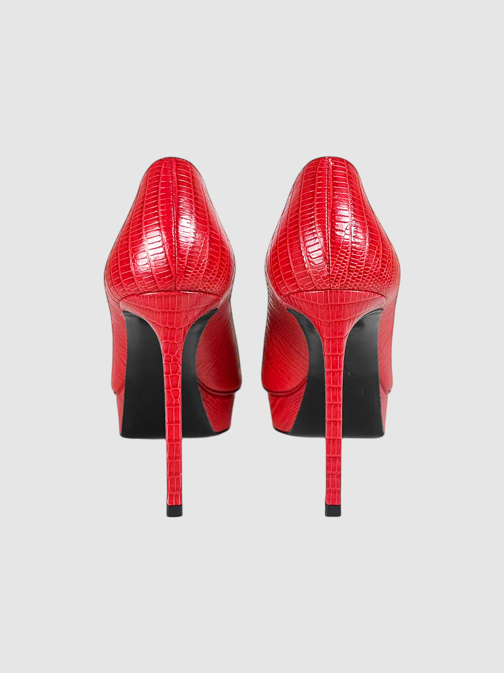 Embossed Janis Pumps