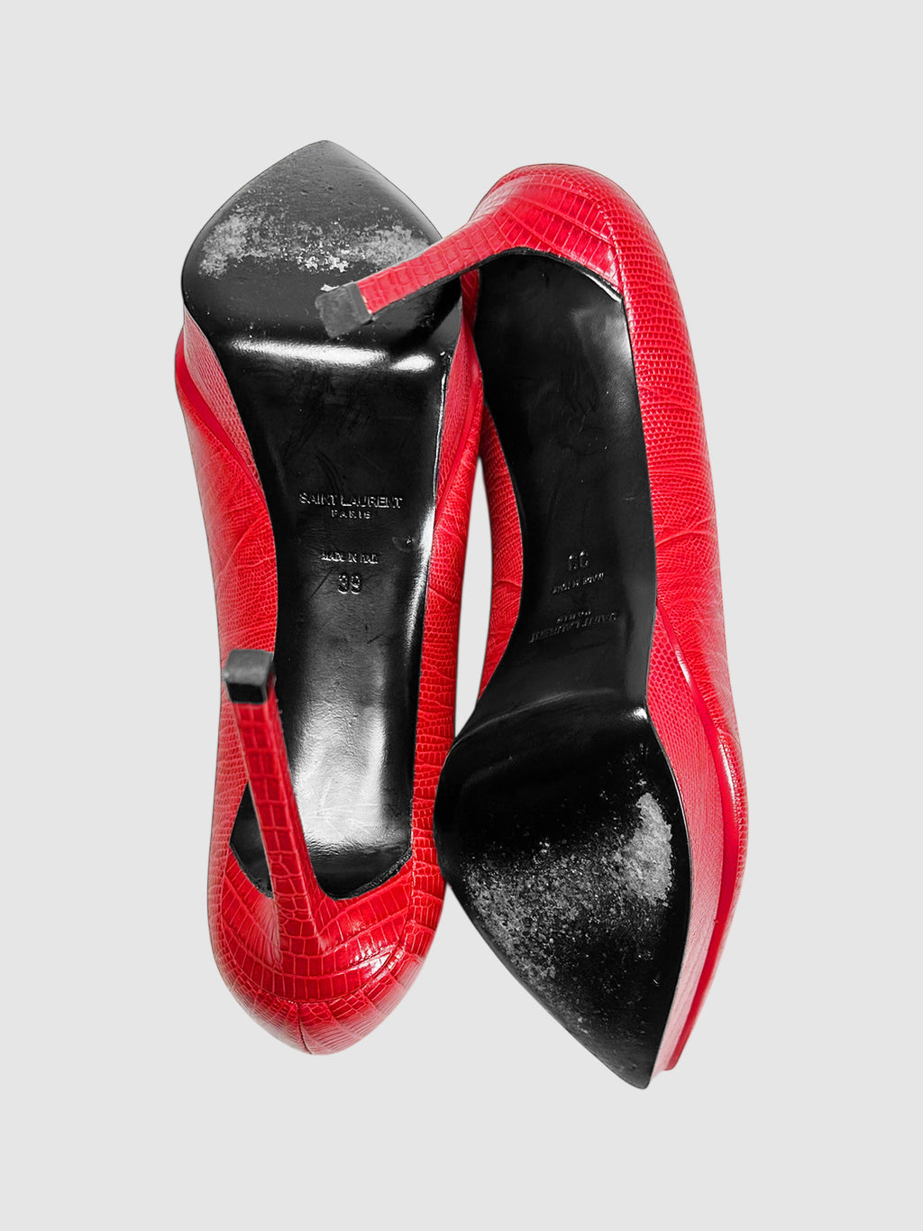 Embossed Janis Pumps