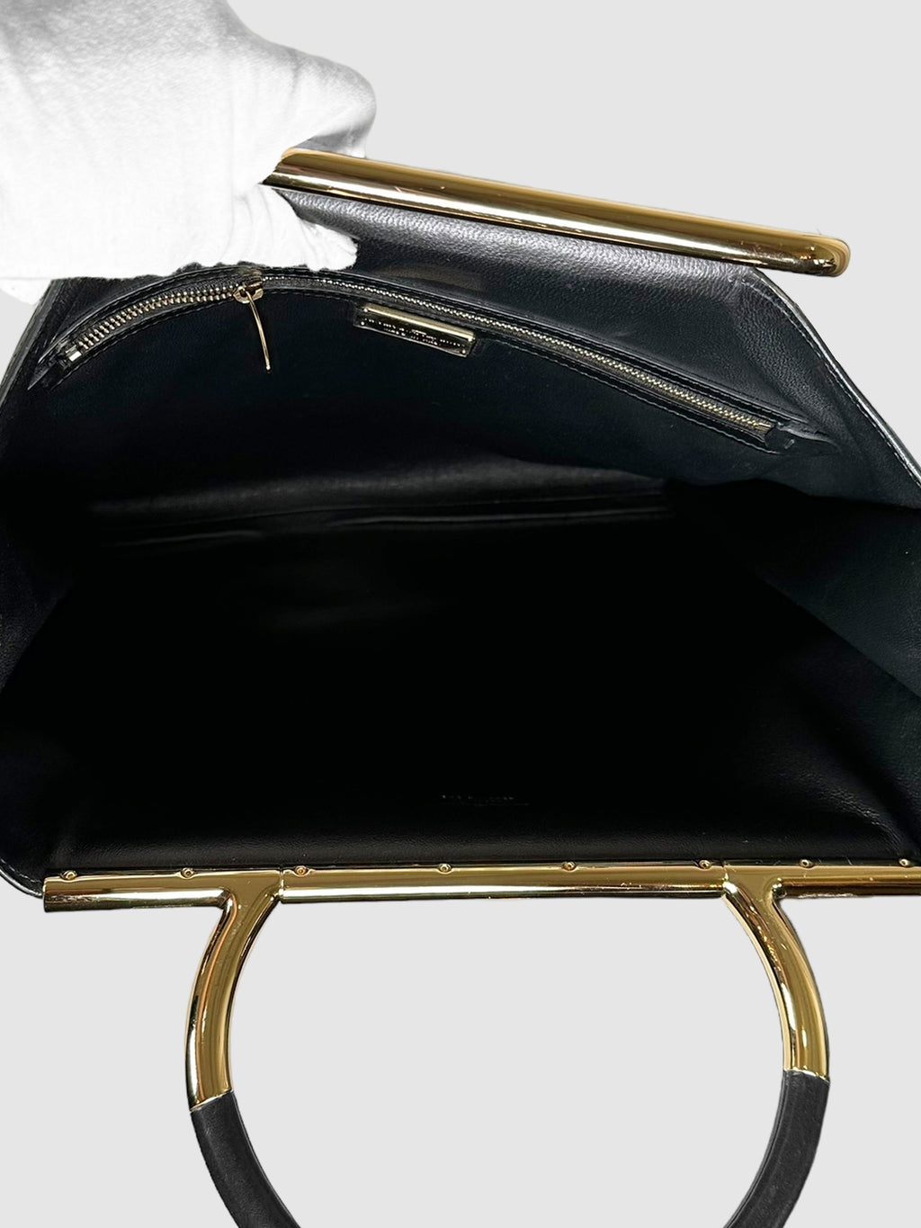 Top Handle Leather Bag