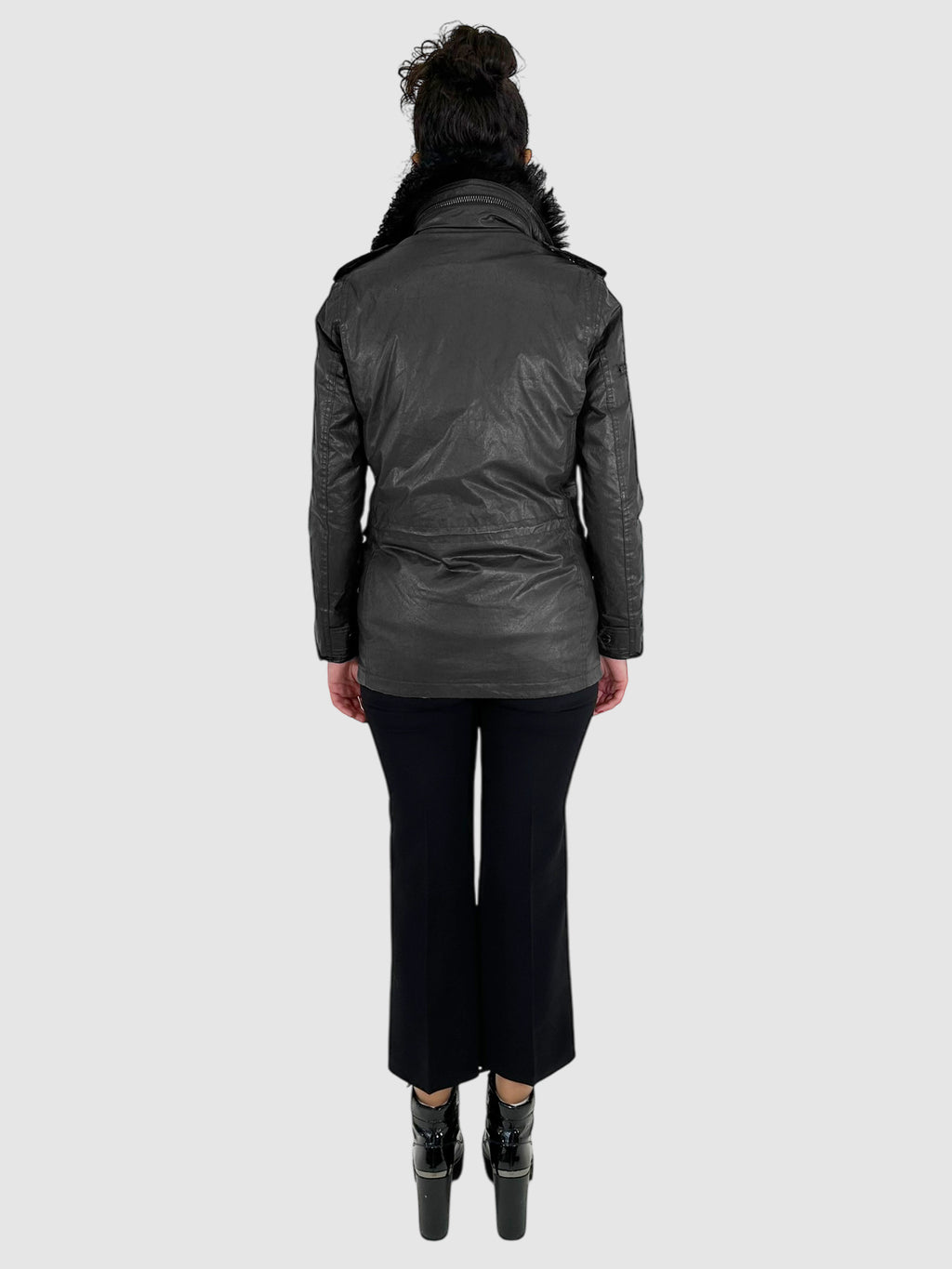 2-in-1 Kate Coated Coat and Vest