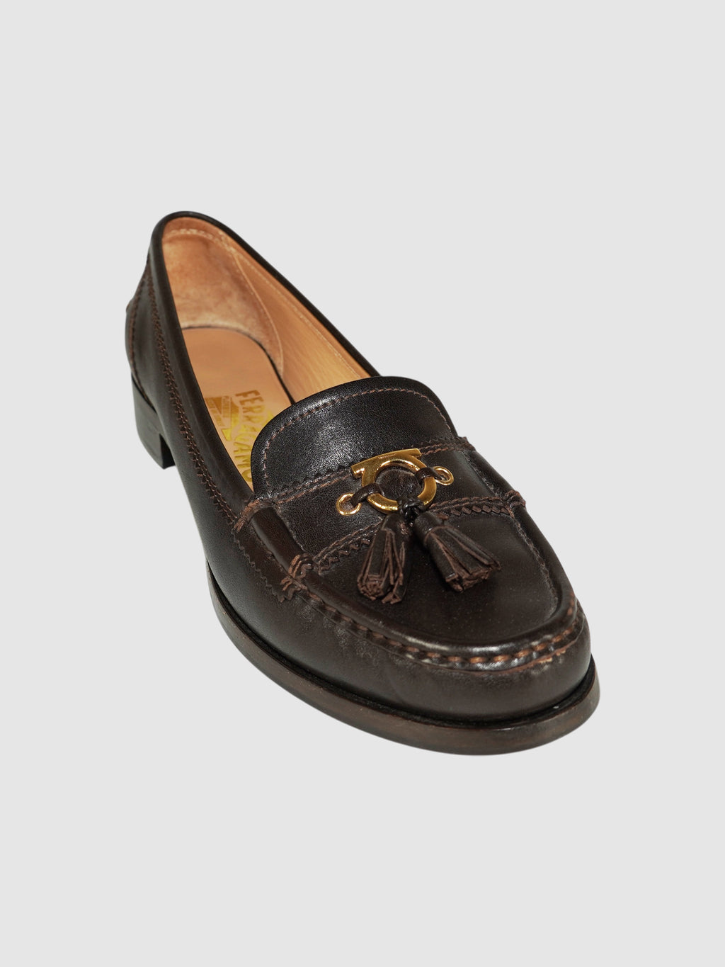 Gancini Tassel Loafers