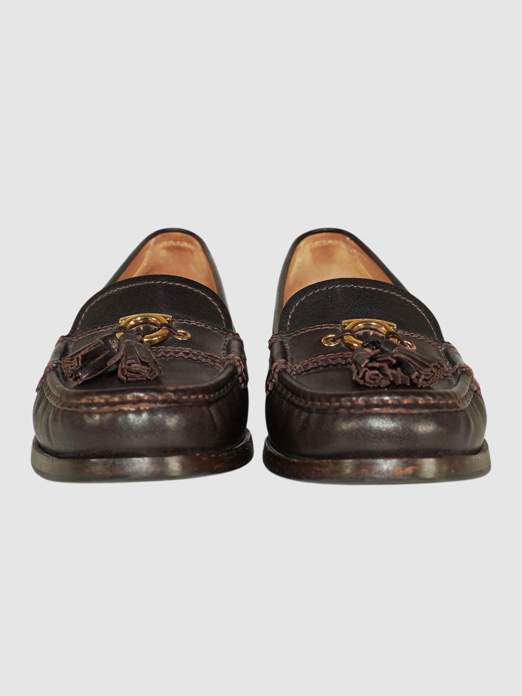 Gancini Tassel Loafers